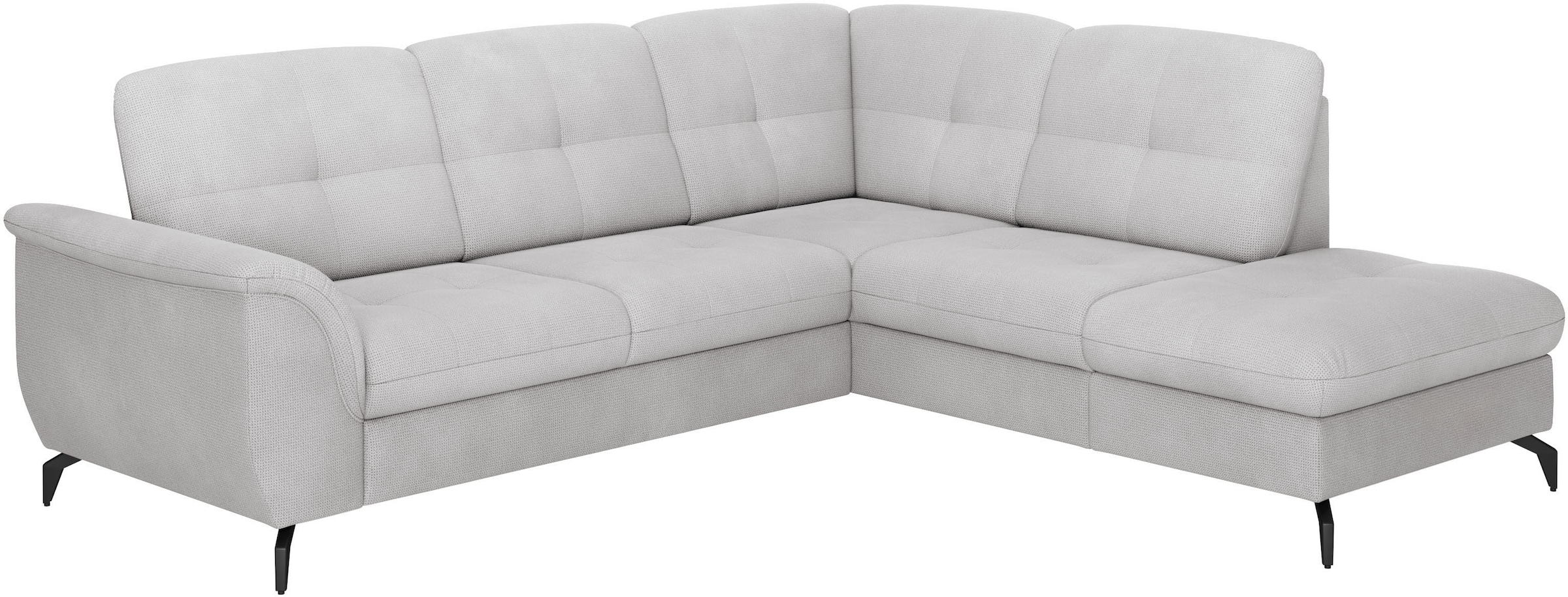 sit&more Ecksofa »Zora L-Form«, wahlweise mit Bettfunktion und Bettkasten
