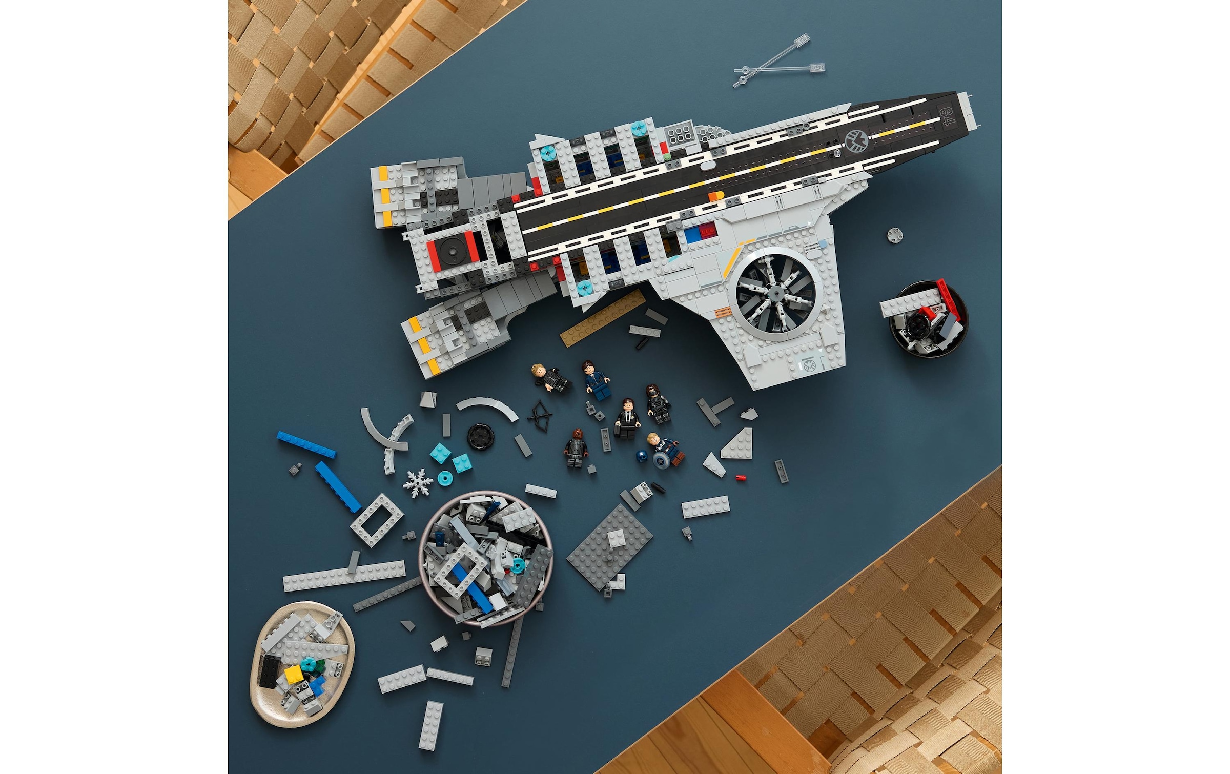 LEGO® Konstruktionsspielsteine »S.H.I.E.L.D.-Helicarrier (76354), LEGO Super Heroes« Made in Europe