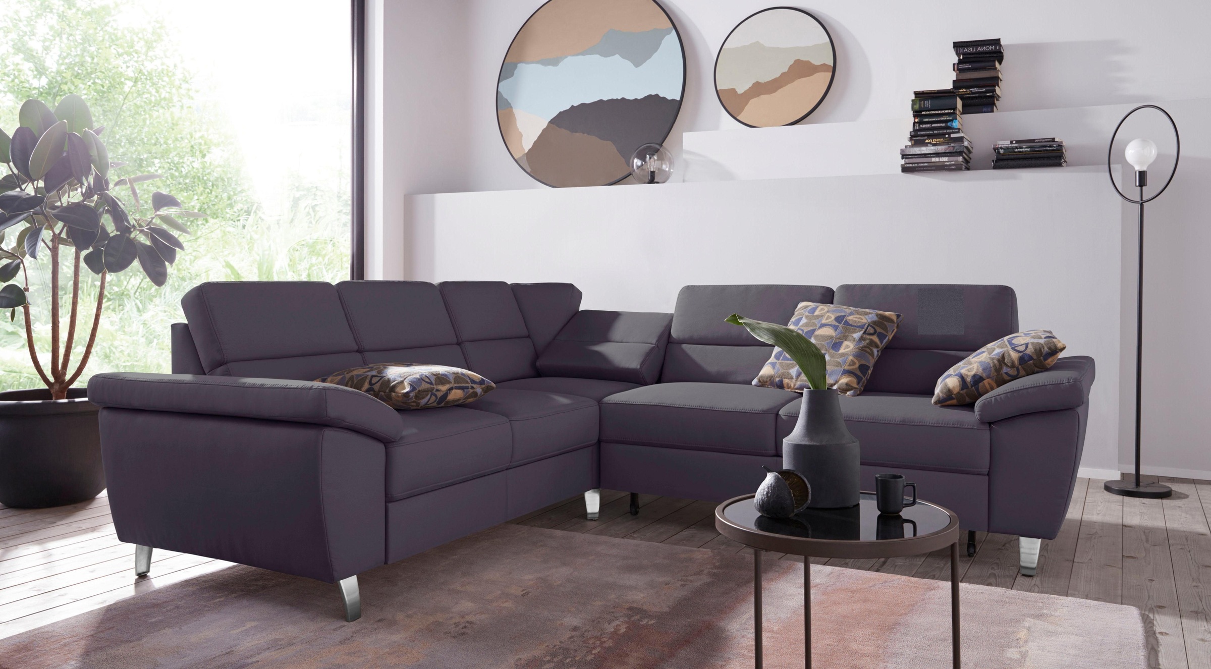 sit&more Ecksofa »Sorano L-Form«, wahlweise mit Bett- und Relaxfunktion, inkl. Bettkasten