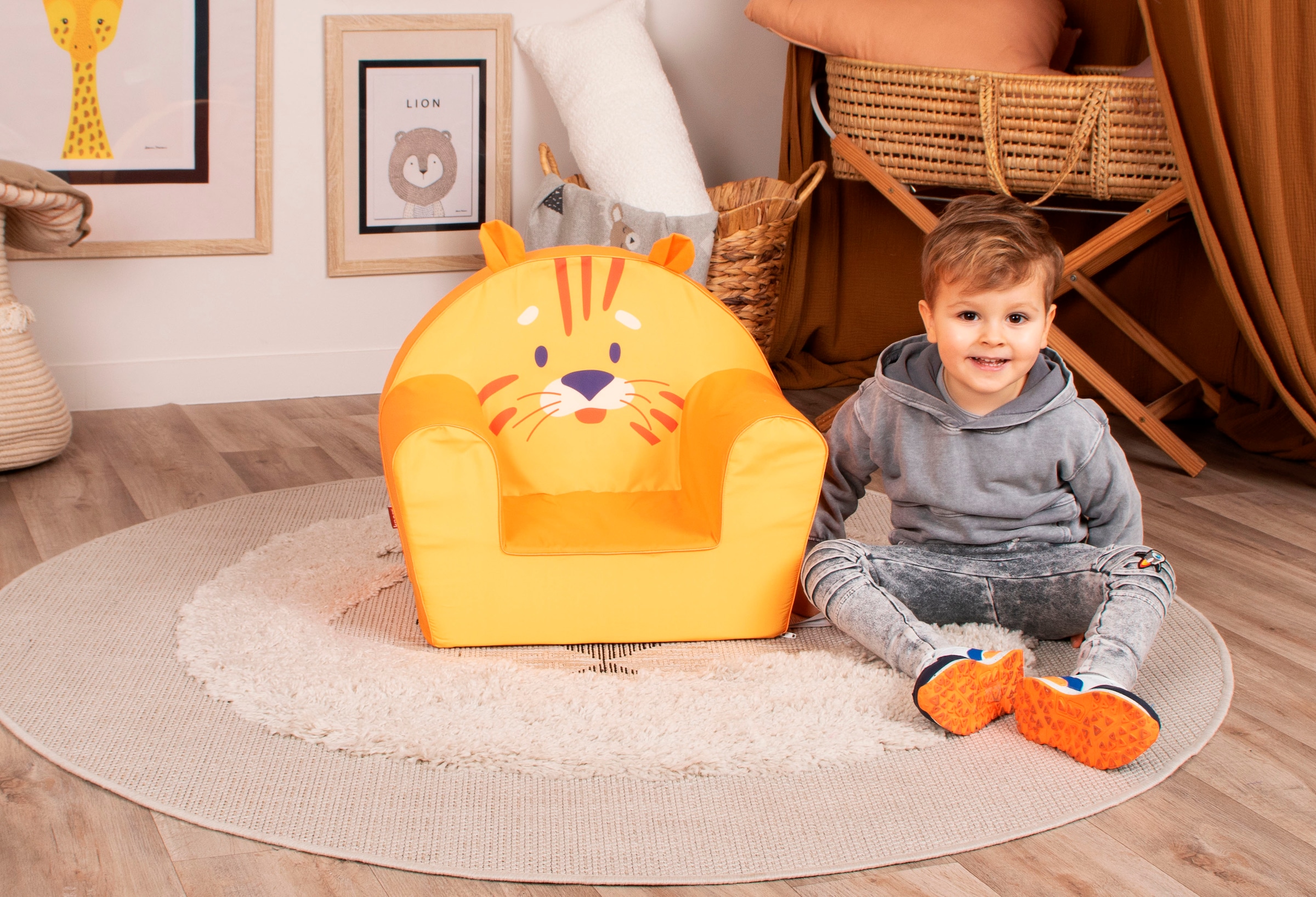 Knorrtoys® Sessel »Tiger«, für Kinder; Made in Europe