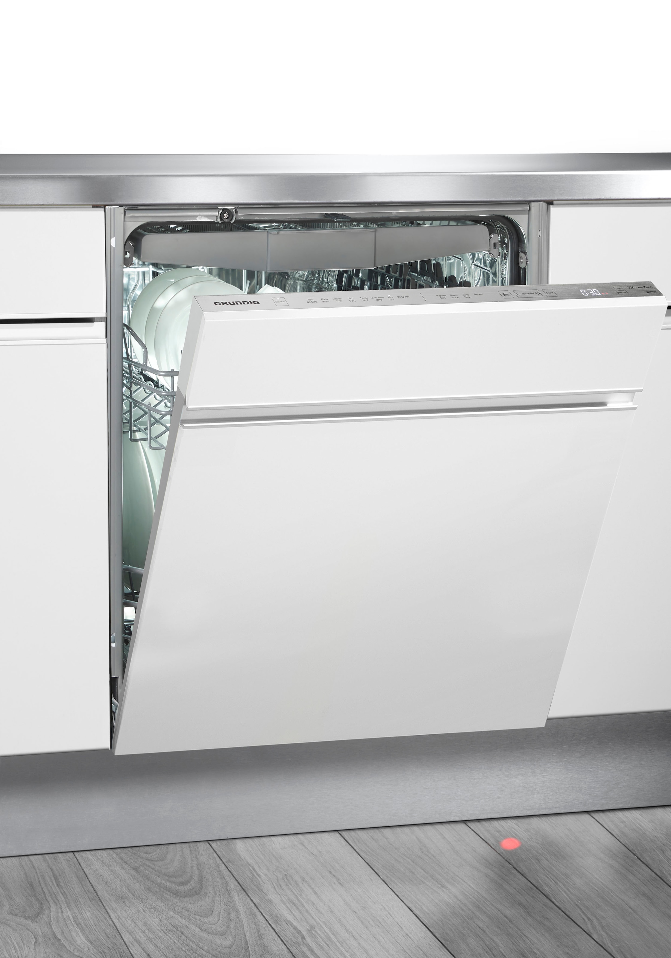 Grundig vollintegrierbarer Geschirrspüler »GNVP4630B«, 16 Maßgedecke, hocheinbaufähig