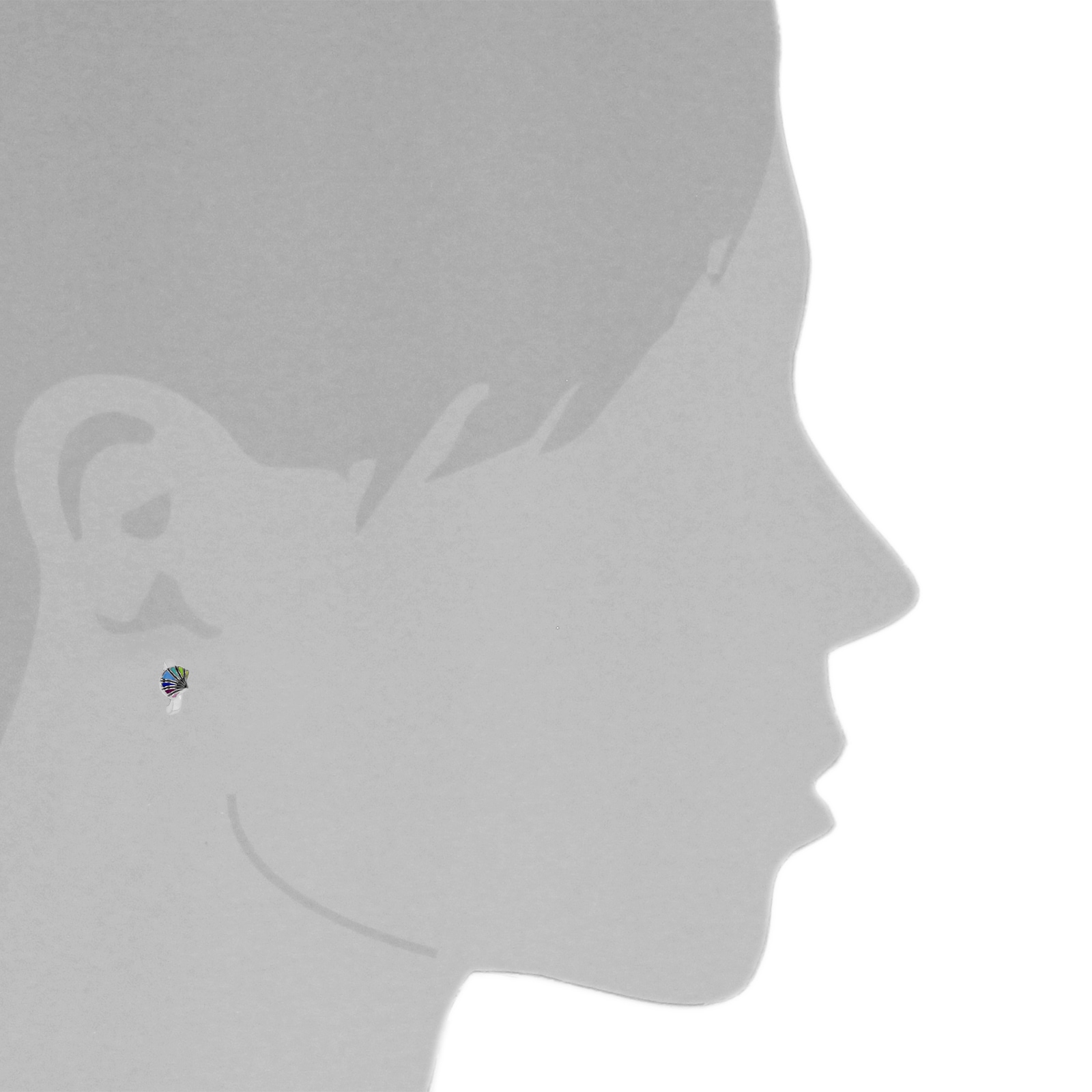 OSTSEE-SCHMUCK Paar Creolen »Ostsee-Schmuck Creole Blüte Creole Blüte«