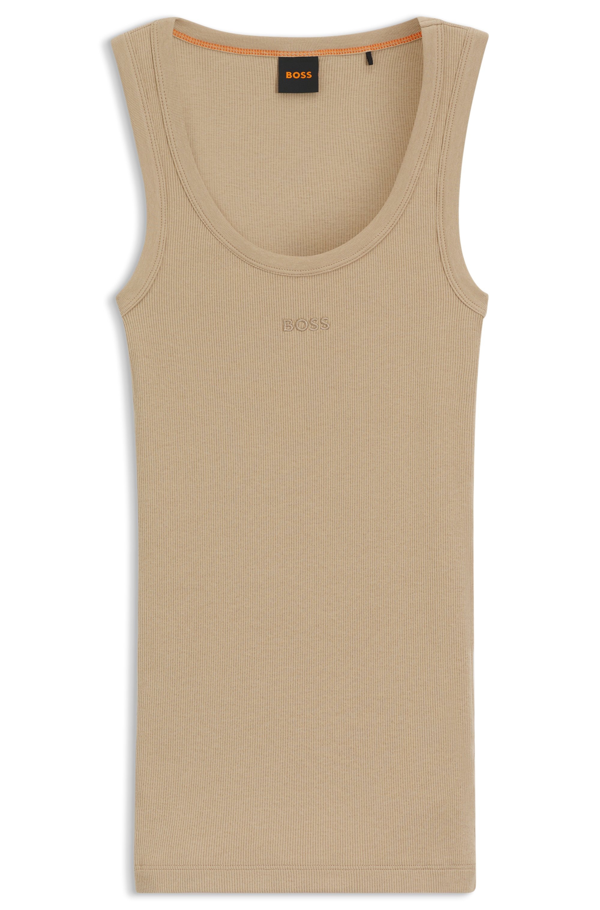 BOSS ORANGE Longtop »Ematite Premium Damenmode«, mit Rundhalsausschnitt