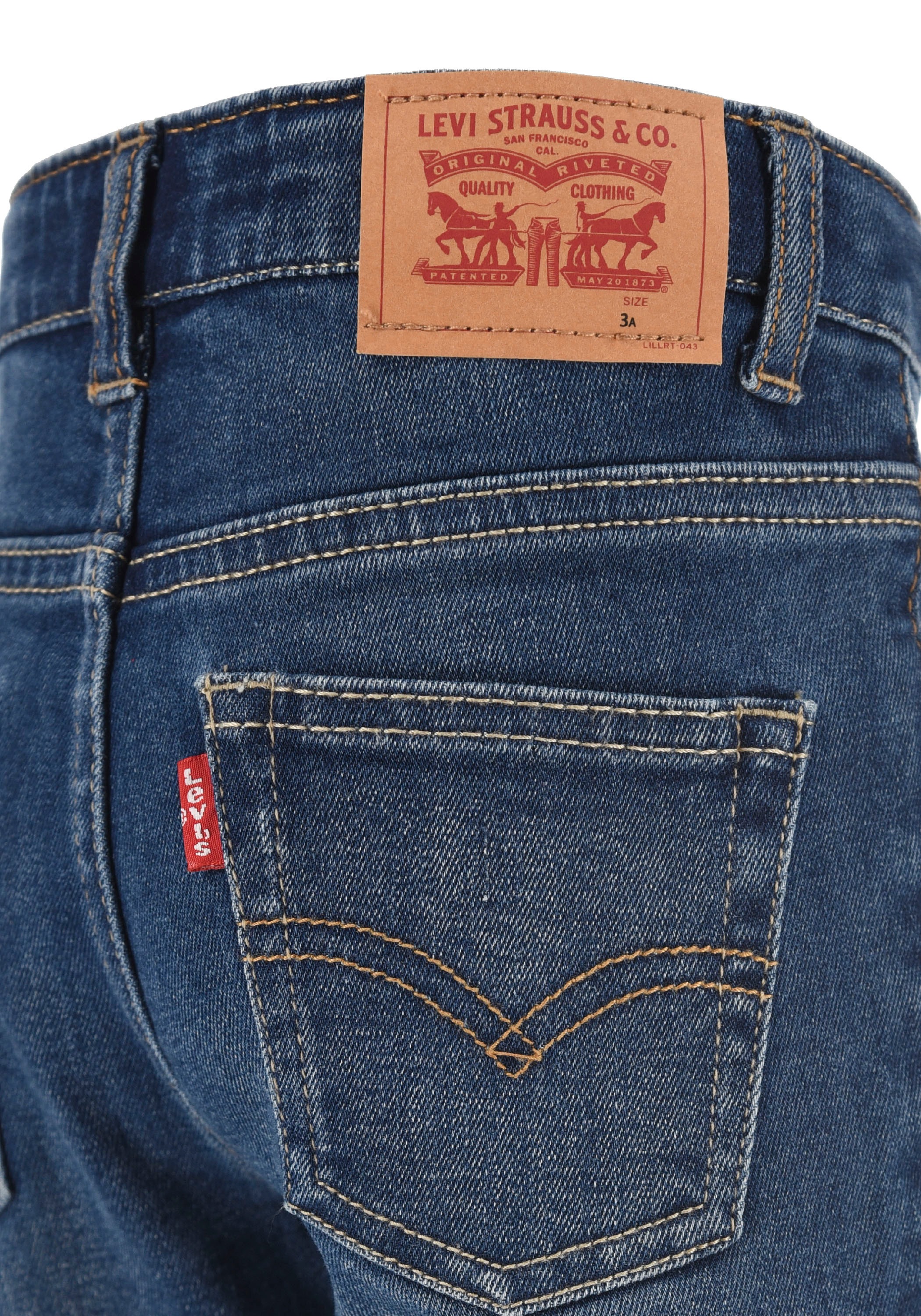 4. Bild von Levi's® Kids Jeansshorts »LVB SLIM FIT LT WT ECO SHORTS«, for BOYS