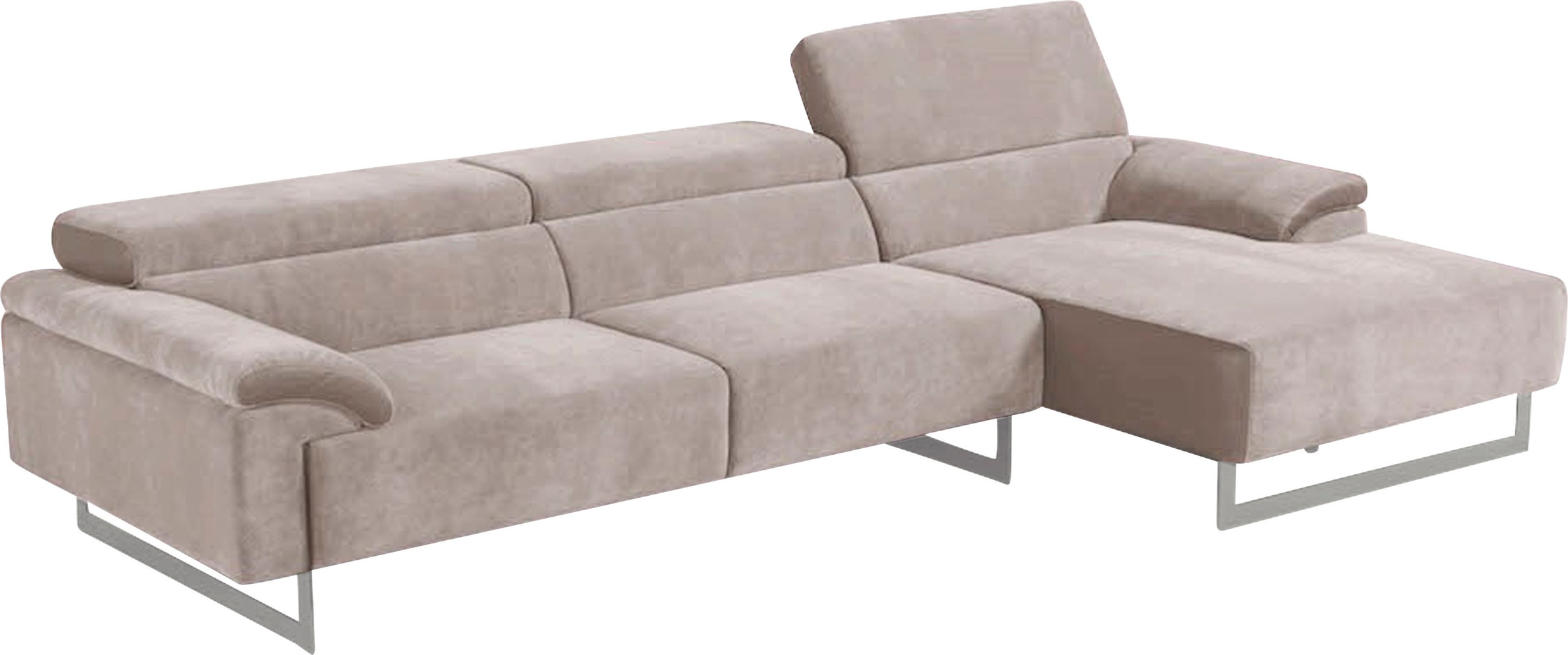 Egoitaliano Ecksofa »Malika, edel und bequem, Designsofa mit hochwertigen B günstig online kaufen