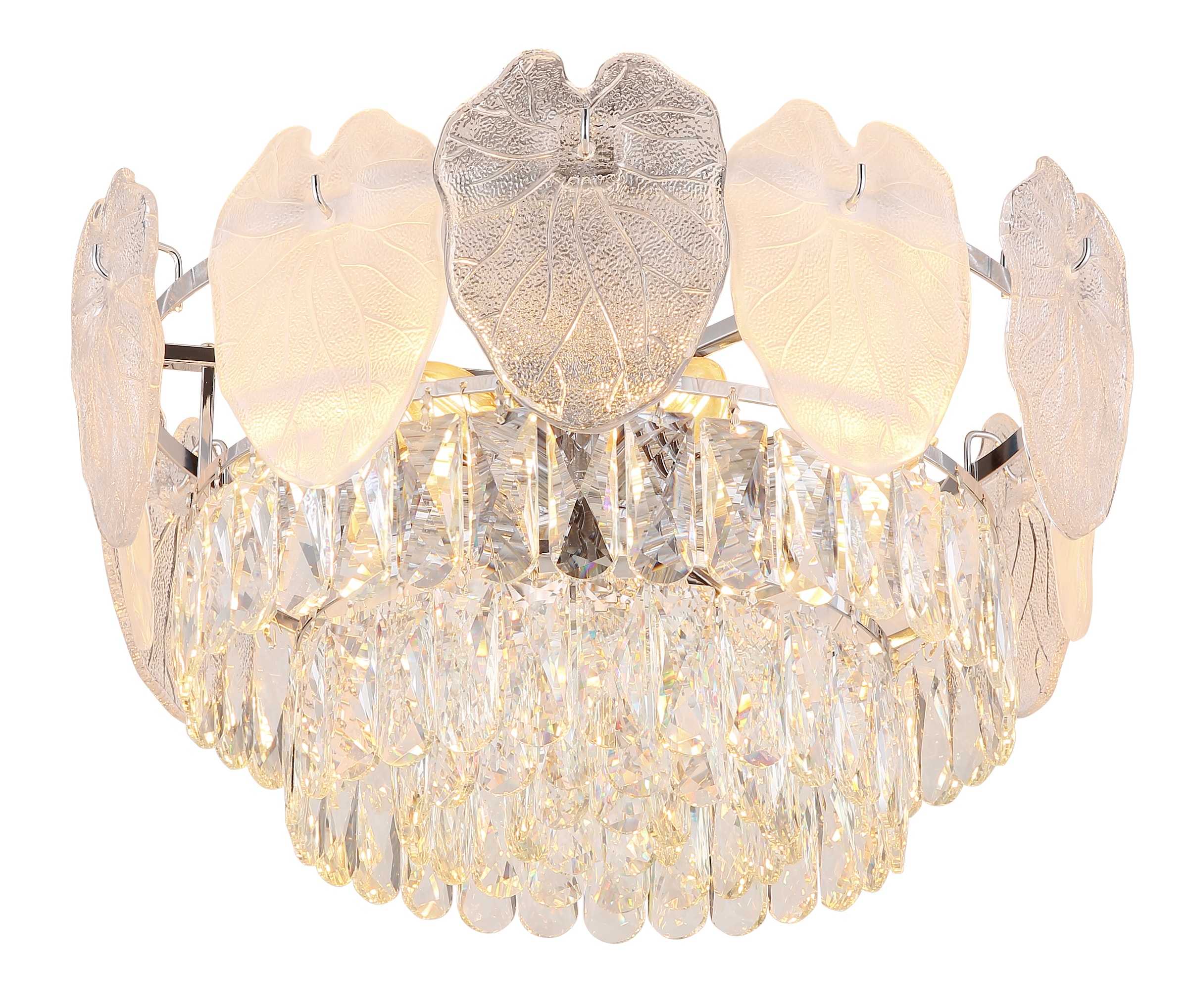 GLOBO LIGHTING Deckenleuchte »BENJAMIN« E14 1 Stk. Deckenlampe/chrom/Krista günstig online kaufen