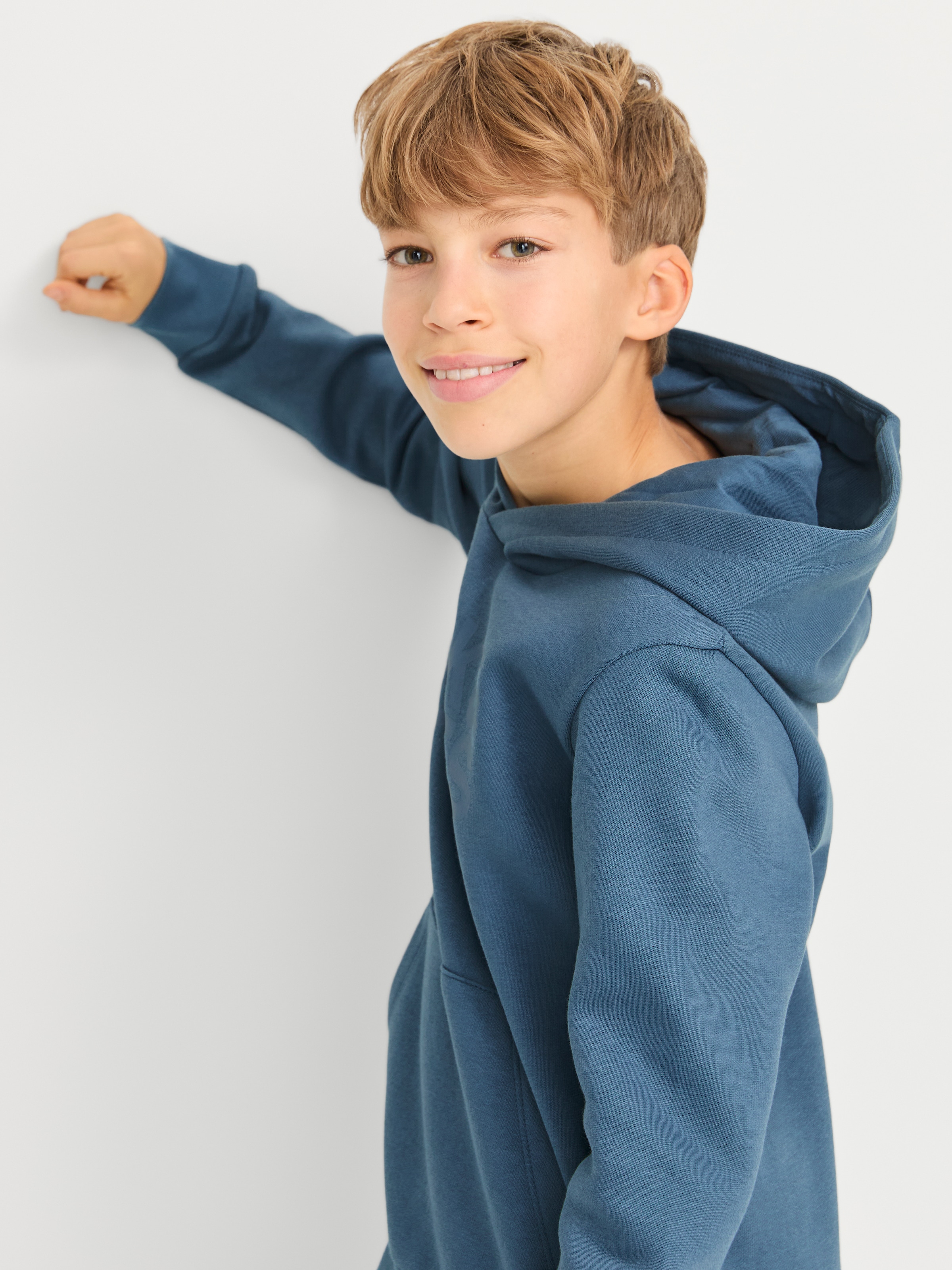 Jack & Jones Junior Kapuzensweatshirt »JJECORP LOGO SWEAT HOOD«