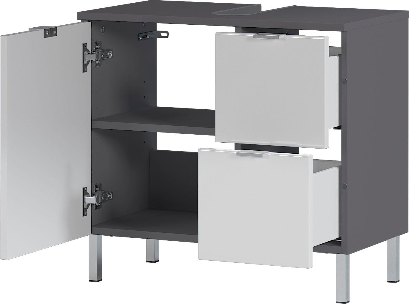 GERMANIA Waschbeckenunterschrank »GW-Mauresa«, in 2 Breiten, mit Schublade (+ Klappe), Soft-Close, Made in Germany