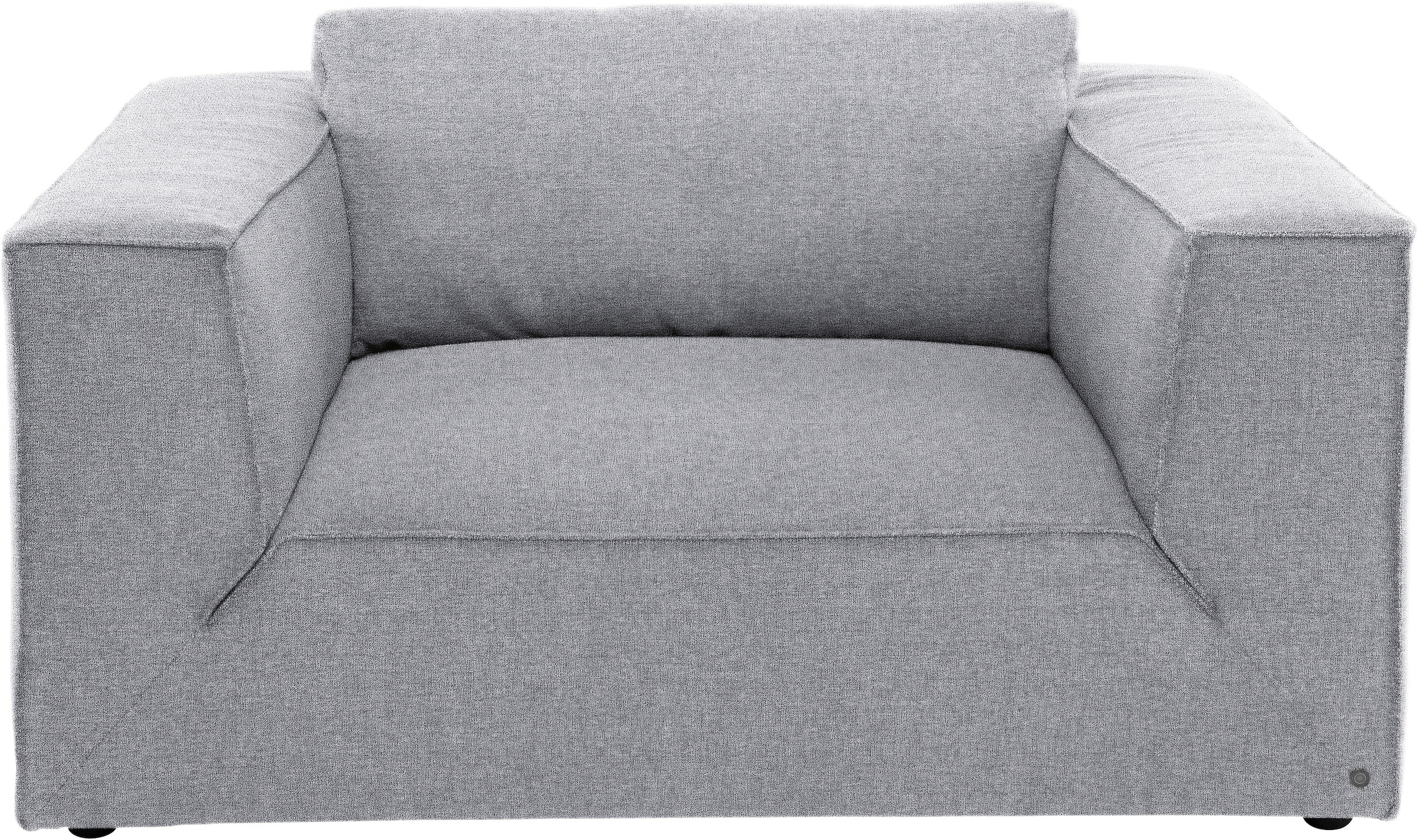 TOM TAILOR HOME Loveseat »BIG CUBE STYLE«, mit bequemen Stegkissen, extra g günstig online kaufen