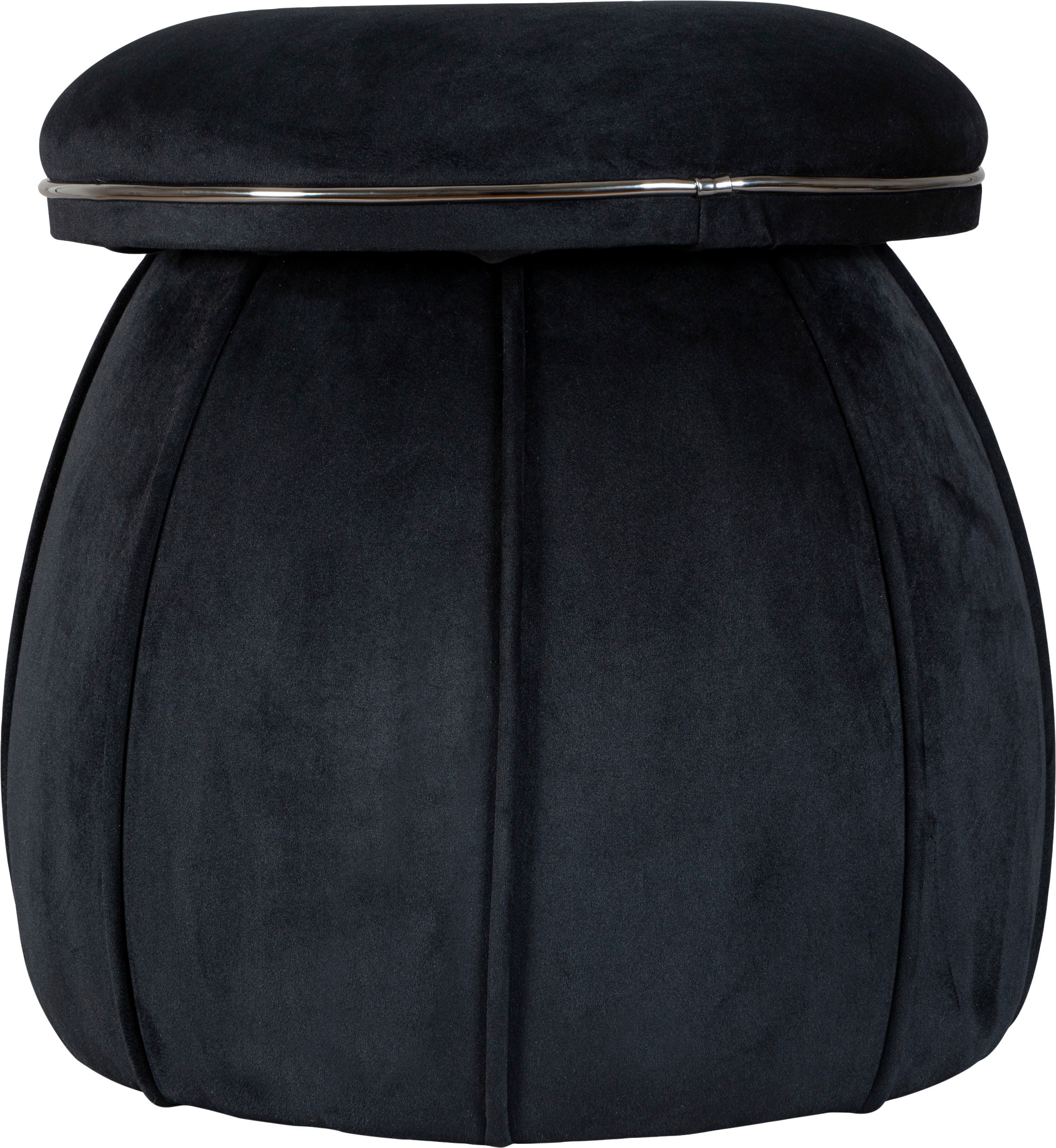 Kayoom Sitzhocker »Hocker Corin,extravagante Form,stilvolle Farben,elegant gesteppter Fuß«, (1 St.), komfortabel, hochqualitativ, pflegeleicht, sorgfältig verarbeitet