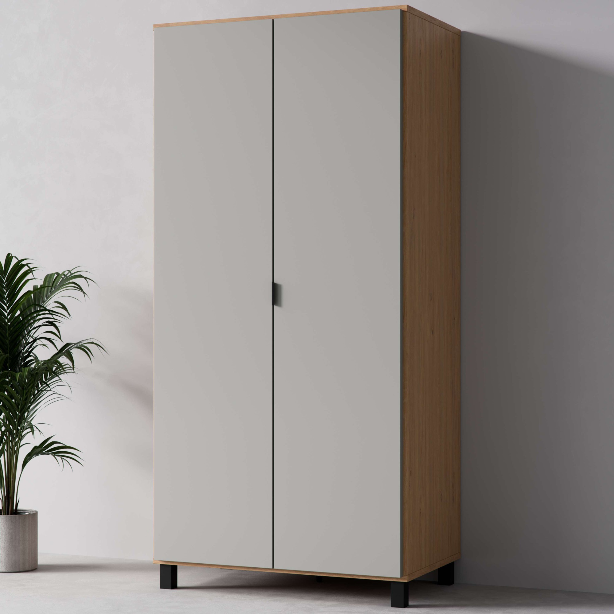 VOX Kleiderschrank »SIMPLE Garderobe, Wäscheschrank mit 5 Einlegeböden und günstig online kaufen