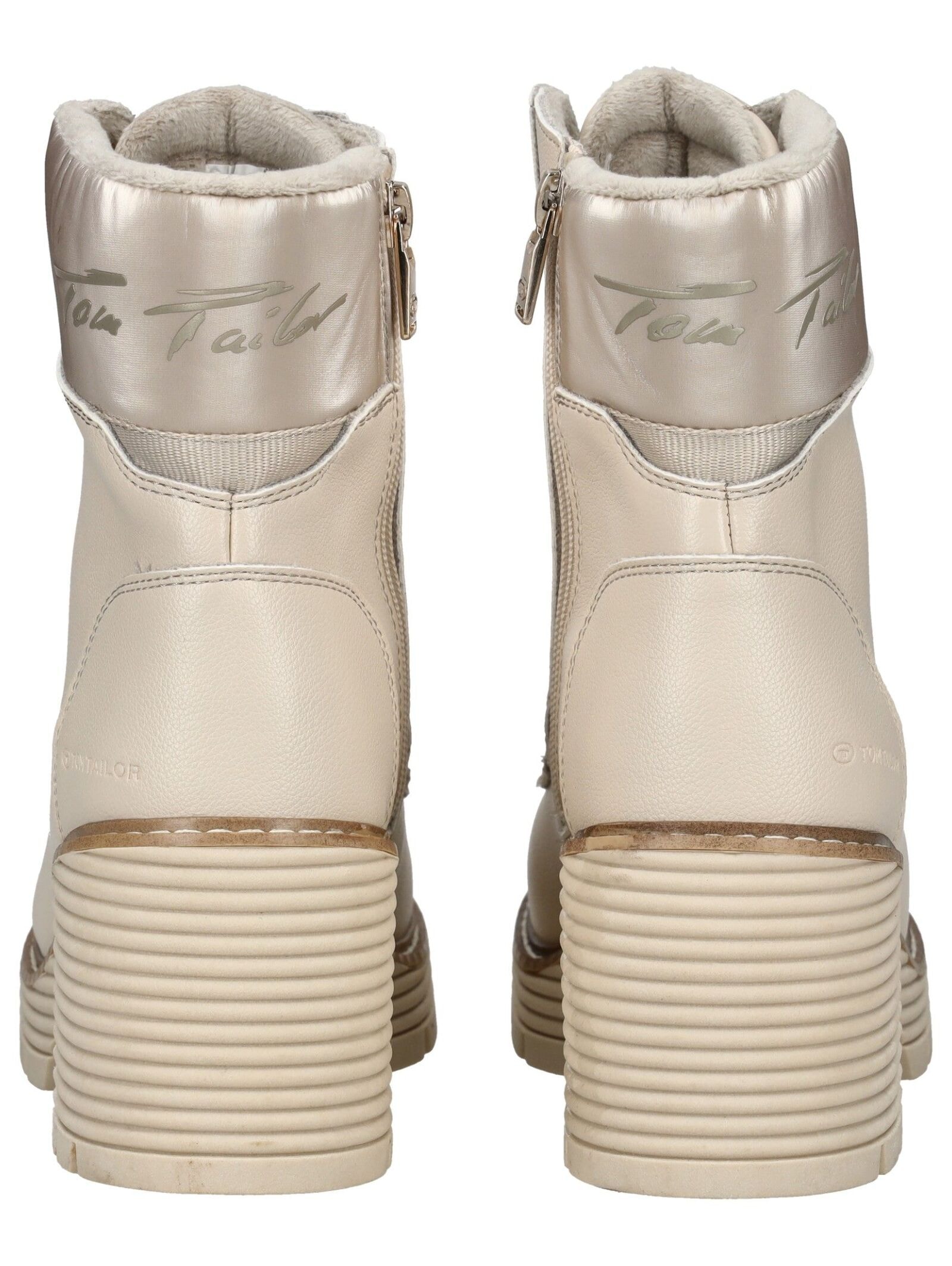 TOM TAILOR Stiefelette »Tom Tailor Stiefelette Lederimitat/Textil«