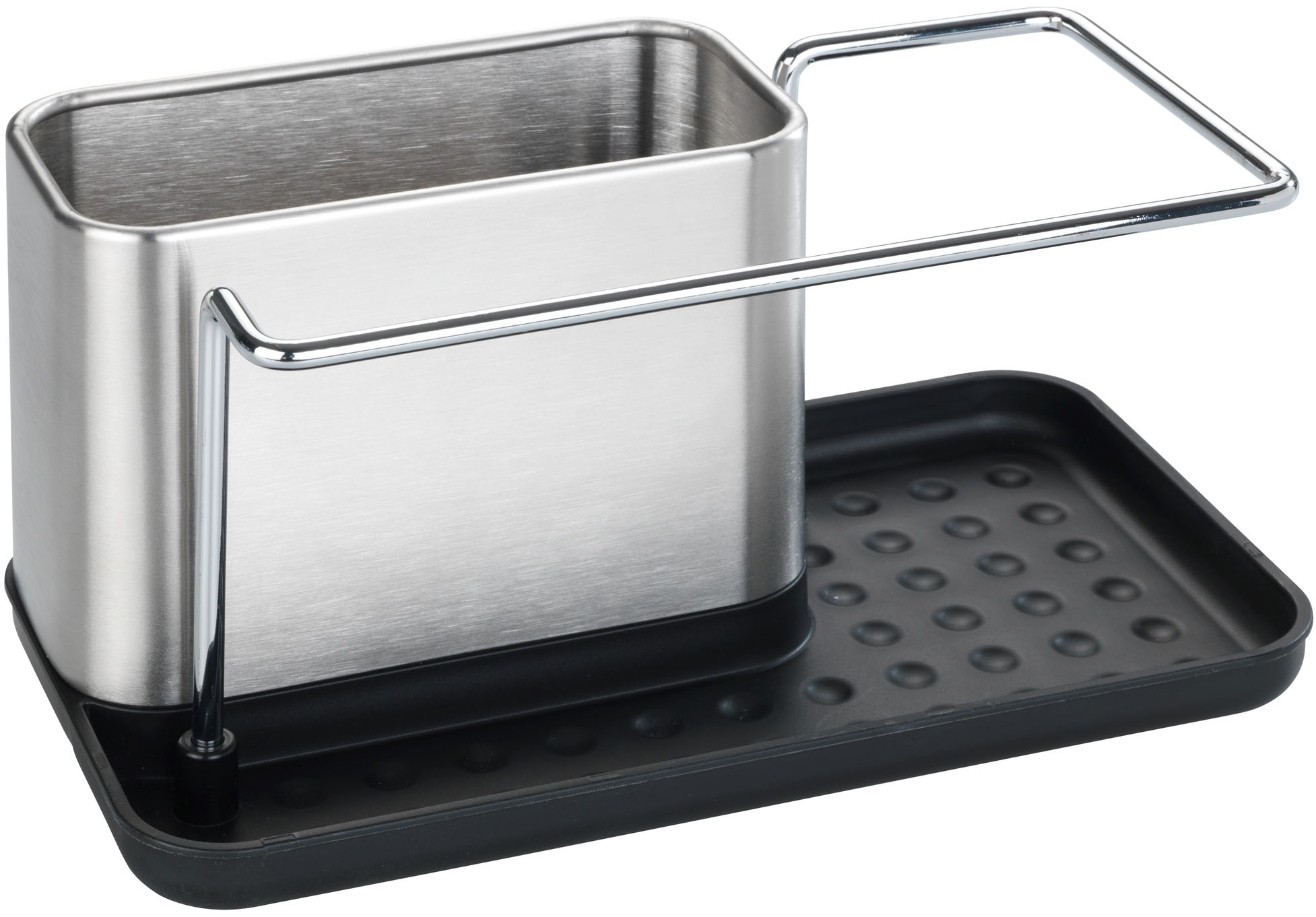 WENKO Geschirrständer »Modell Orio« Spülbecken-Organizer aus rostfreiem Edelstahl, für Spülutensilien