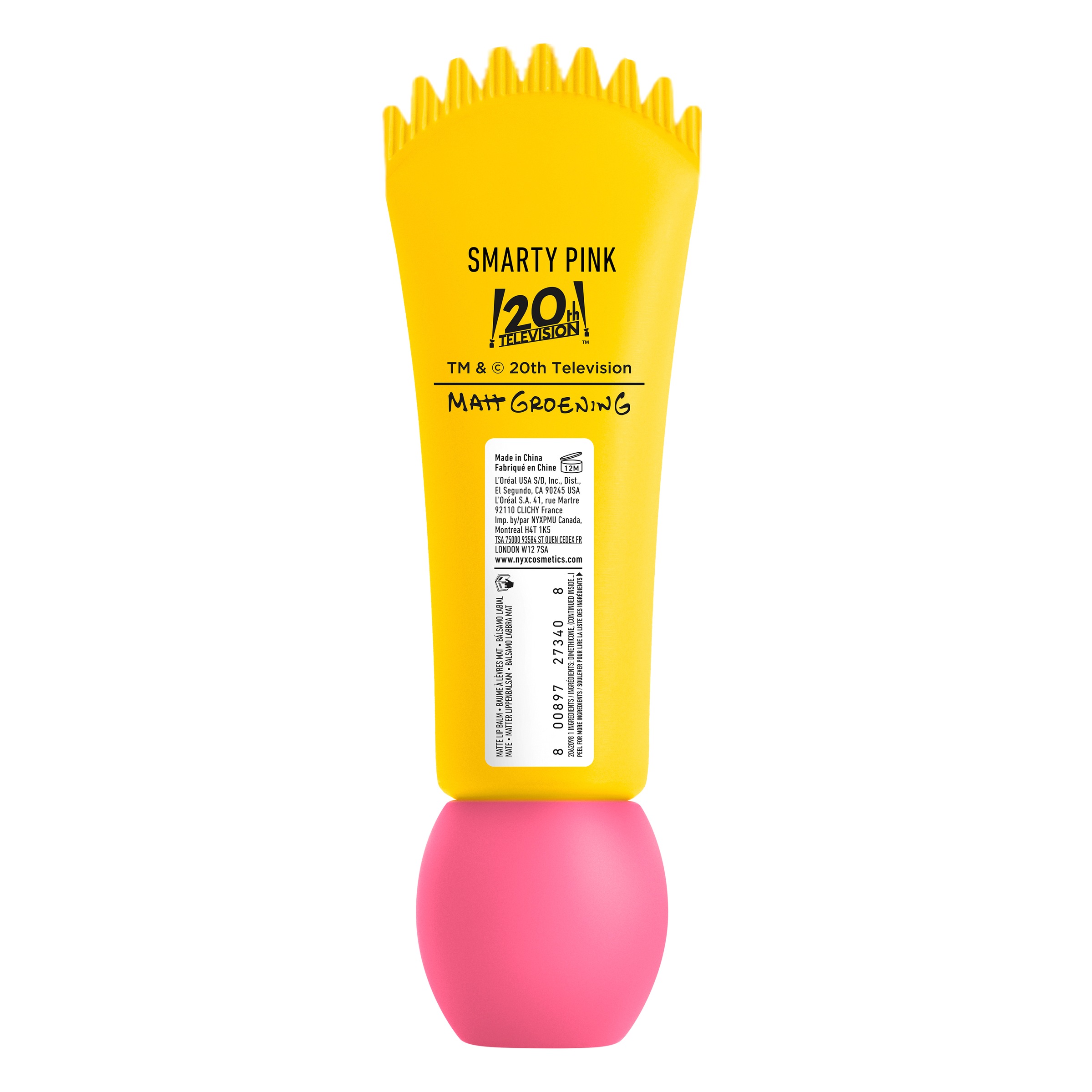 NYX PROFESSIONAL MAKEUP Lippenbalsam »SIMPSON SMUSHY LIP BALM«