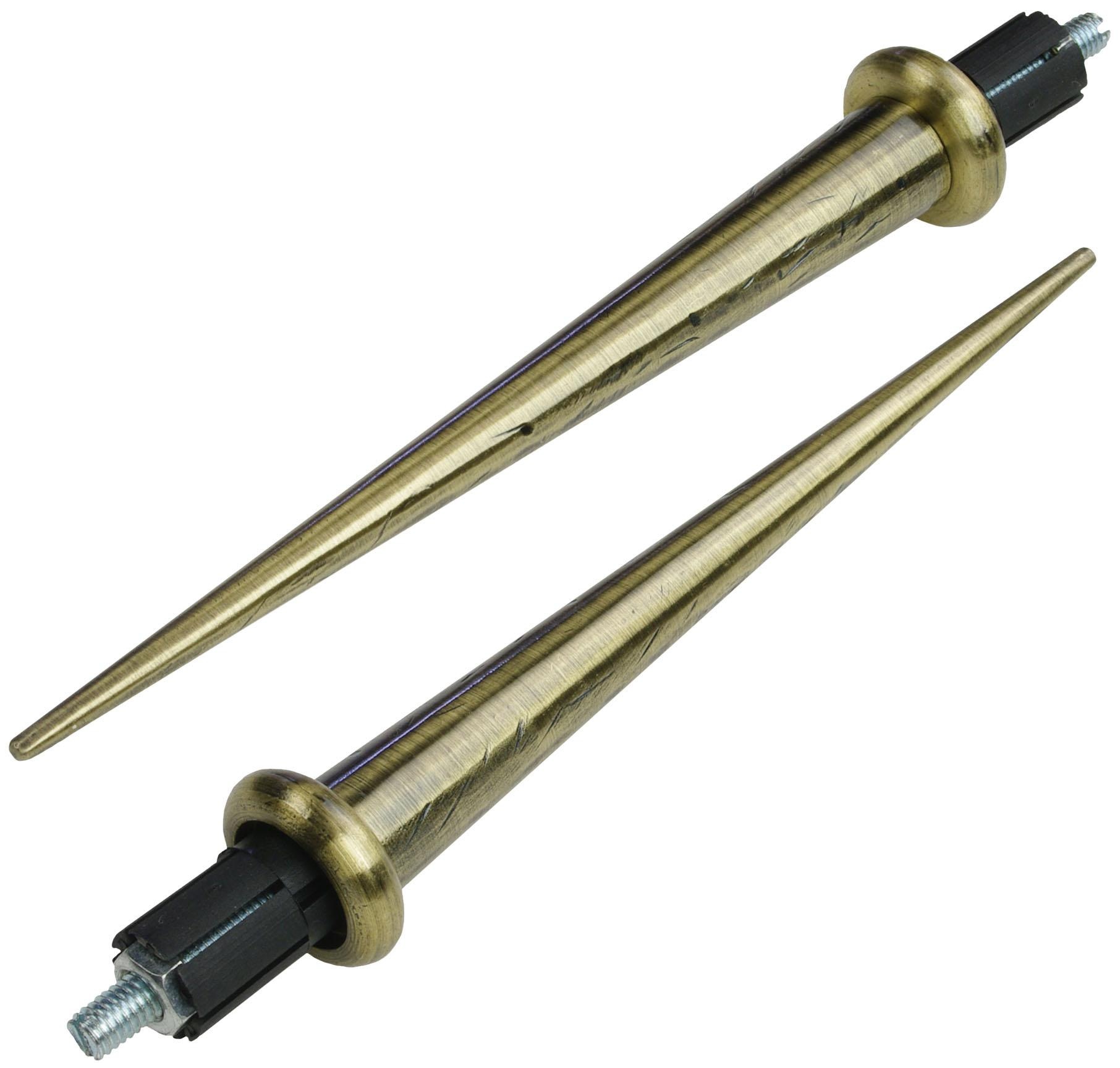 Liedeco Gardinenstange »Esp Spitze«, 1 läufig-läufig, Fixmaß, 1-läufig im Fixmaß Ø 16 mm