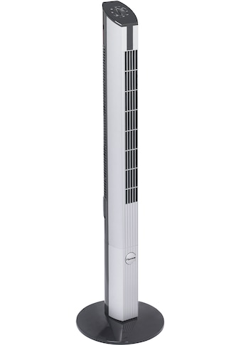 Turmventilator »DFT430«, mit Schwenkfunktion, Höhe: 107 cm, 50 W, Schwarz/Grau