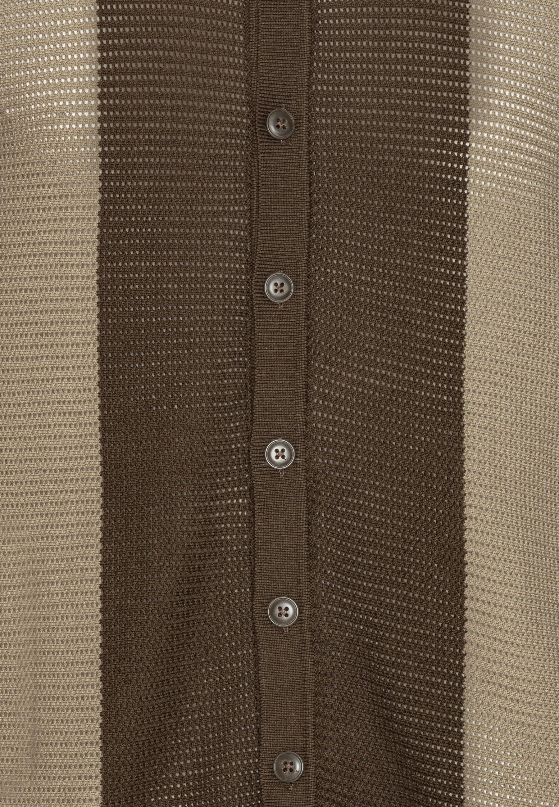 Clean Cut Copenhagen Strickfleecejacke »Clean Cut Copenhagen Buckley Cardigan« 1 Stk. tlg. ohne Kapuze