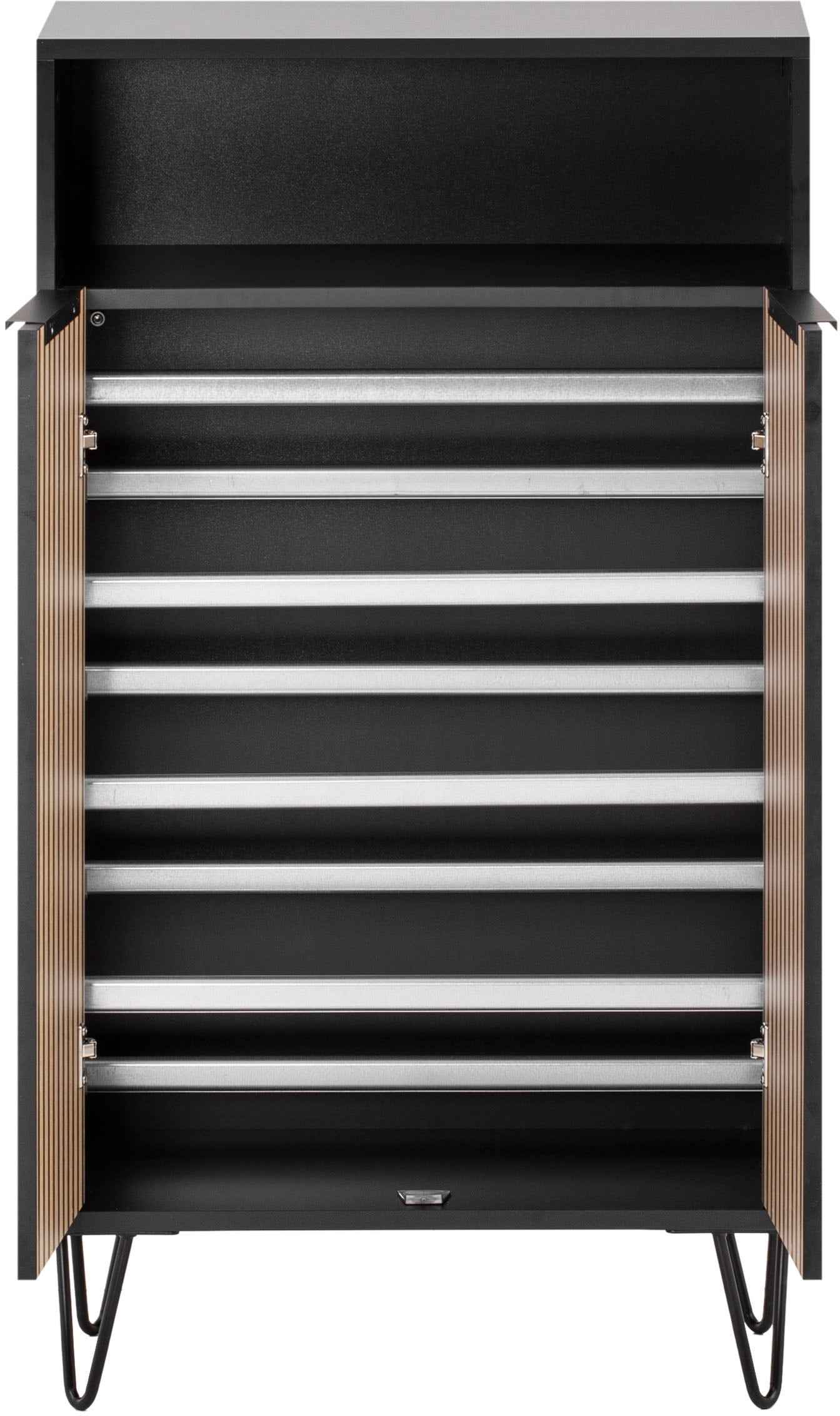 Schildmeyer Schuhschrank »Hank, Breite 60 cm« Front mit Akustikprint