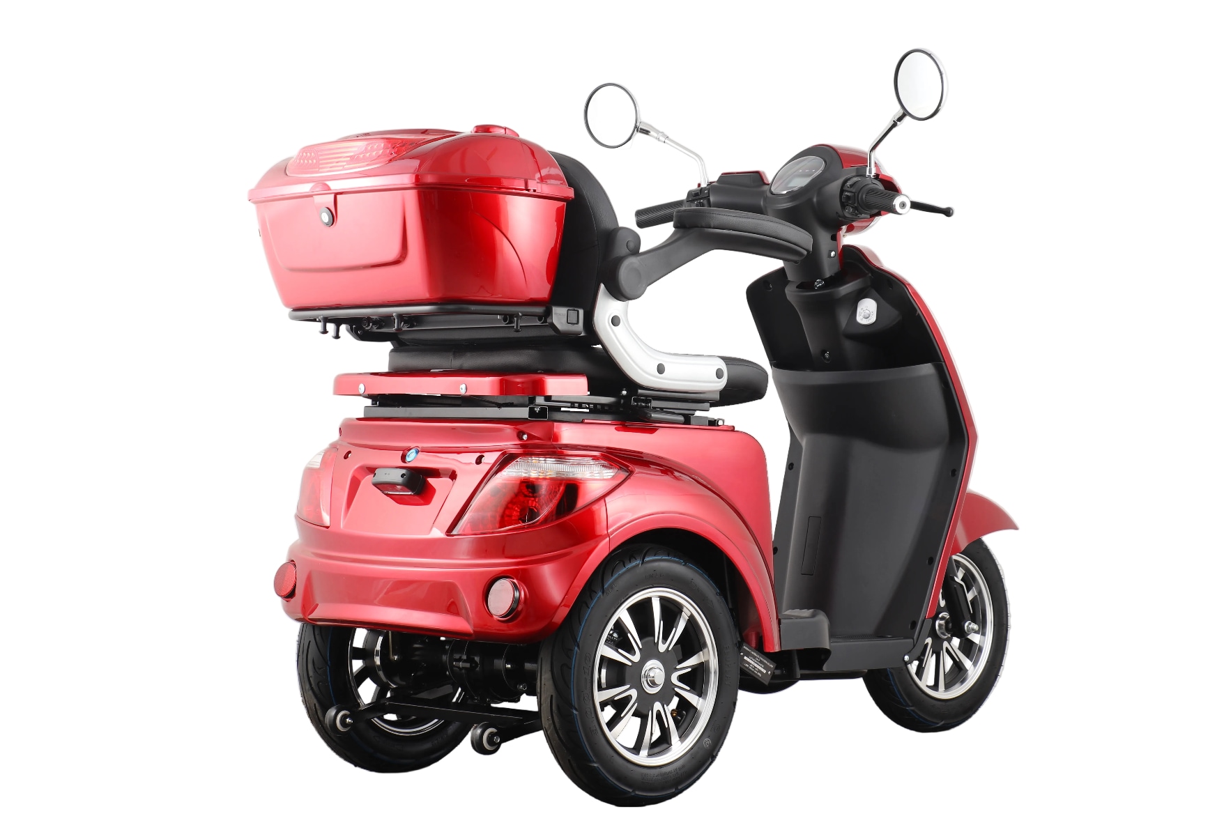 Aktiv mobil Elektromobil »AM E-Trike Pro, 25 km/h mit Topcase« 1.000 W 25 km/h Topcase Fassungsvermögen von ca. 36 Litern, Staufach mit ca. 24 Litern