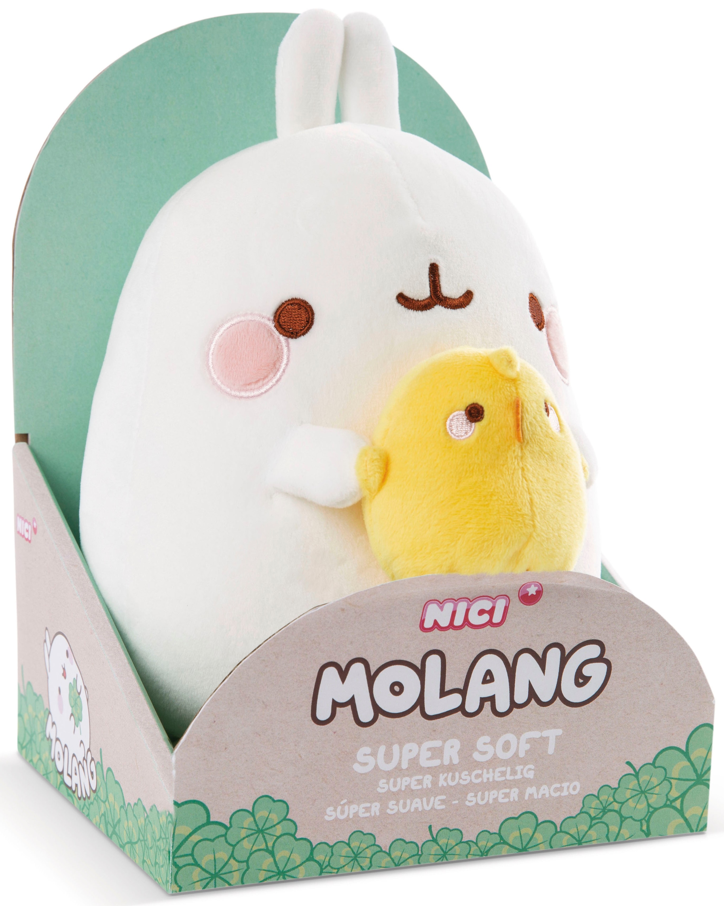 Nici Kuscheltier »Molang mit Piu Piu, 24 cm«, in Geschenkverpackung