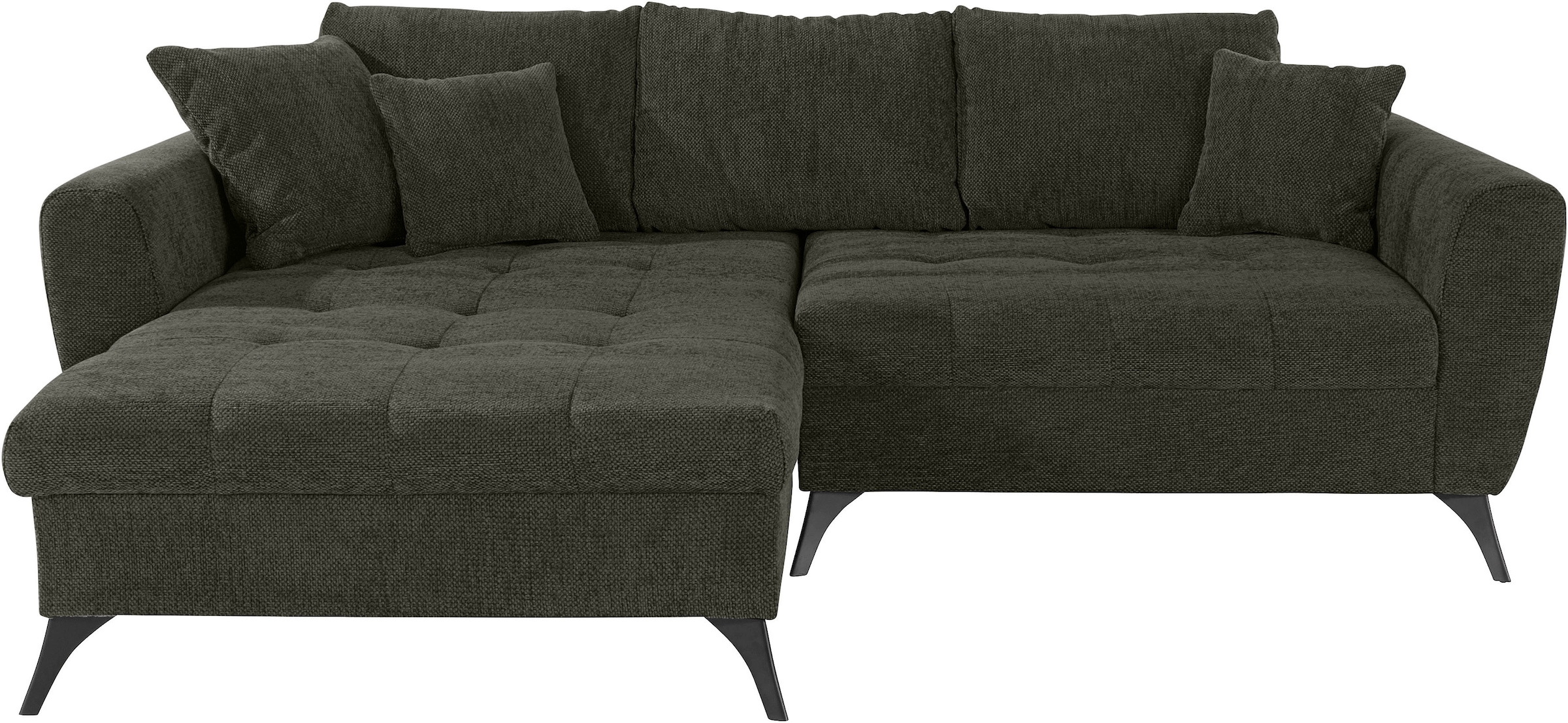 INOSIGN Ecksofa "Lörby L-Form", Belastbarkeit bis 140kg pro Sitzplatz, auch günstig online kaufen