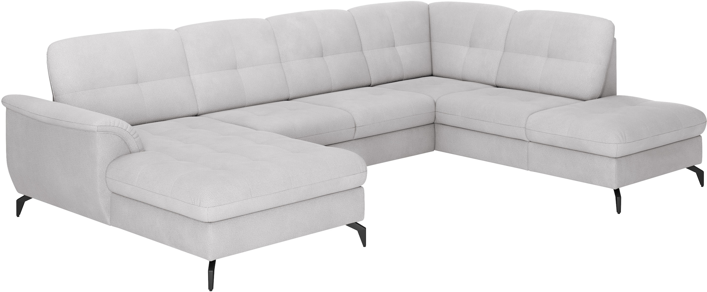 sit&more Wohnlandschaft »Zora U-Form«, wahlweise mit Bettfunktion und Bettkasten