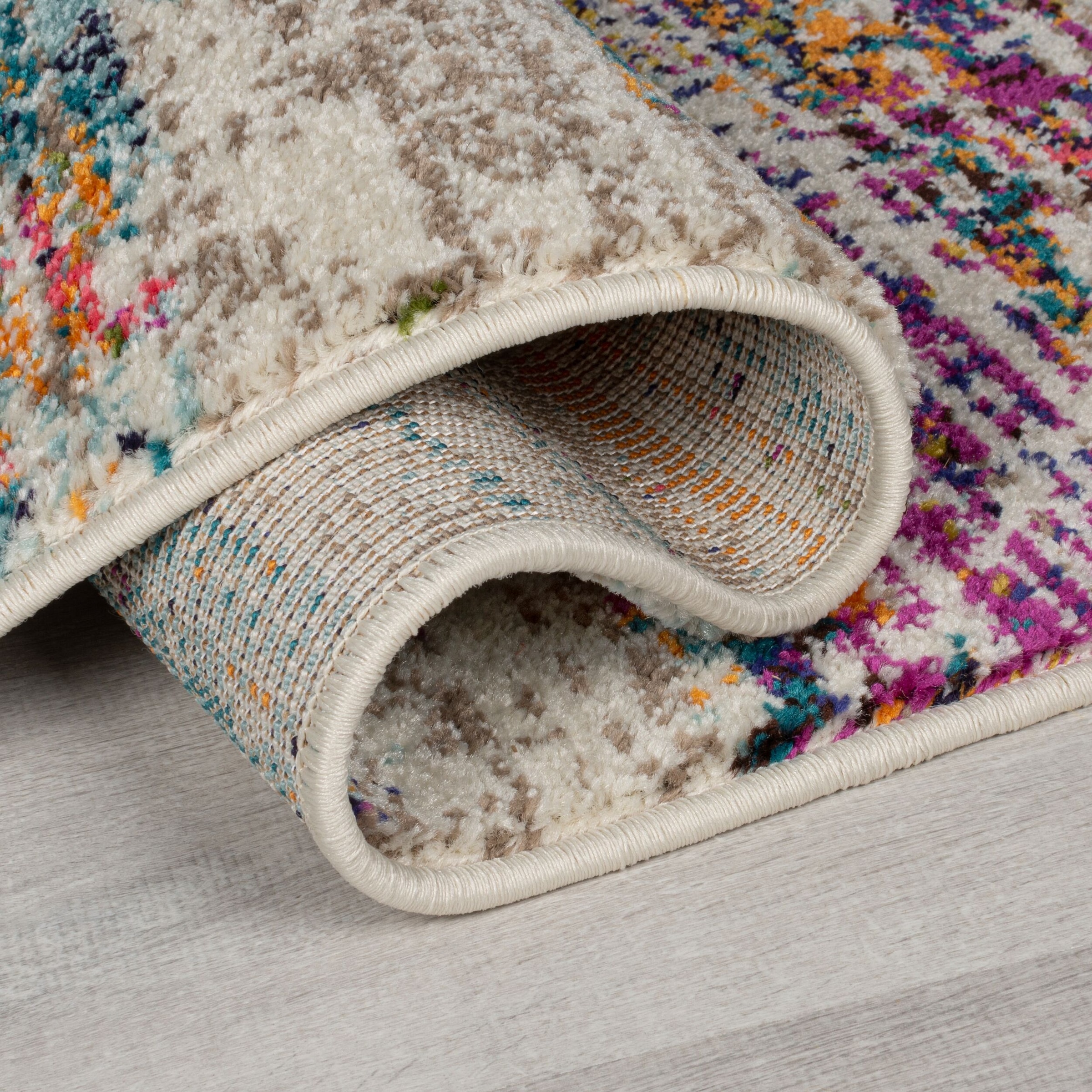FLAIR RUGS Teppich »Refraction«, rechteckig, 8 mm Höhe, Abstraktes Teppich