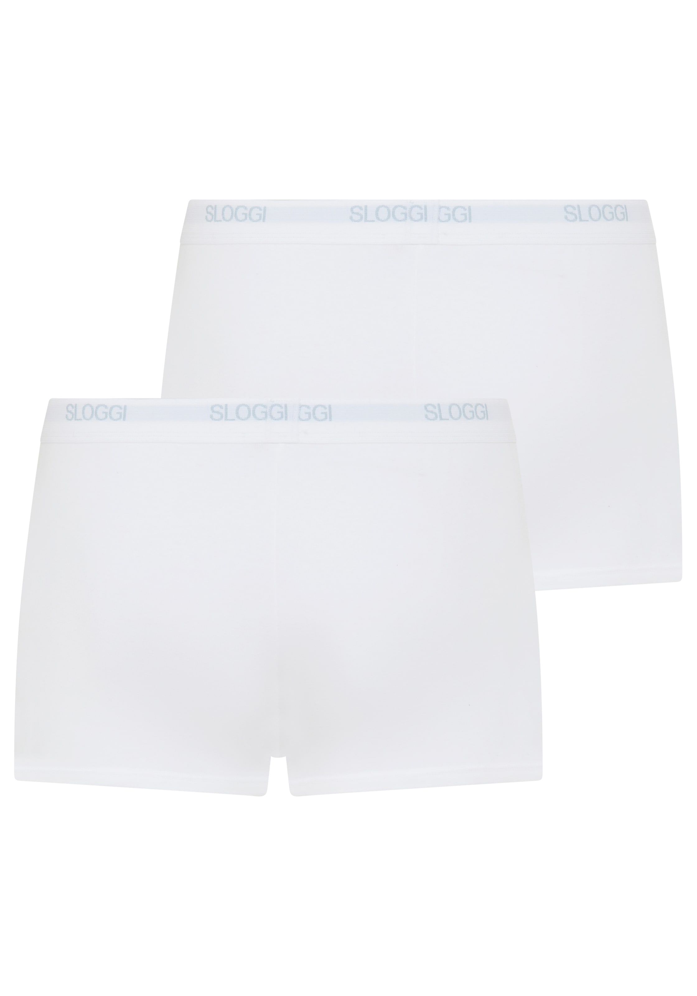 sloggi Boxershorts »Men Basic«, (2er Pack), Single Jersey, Baumwollmischung, ohne Eingriff