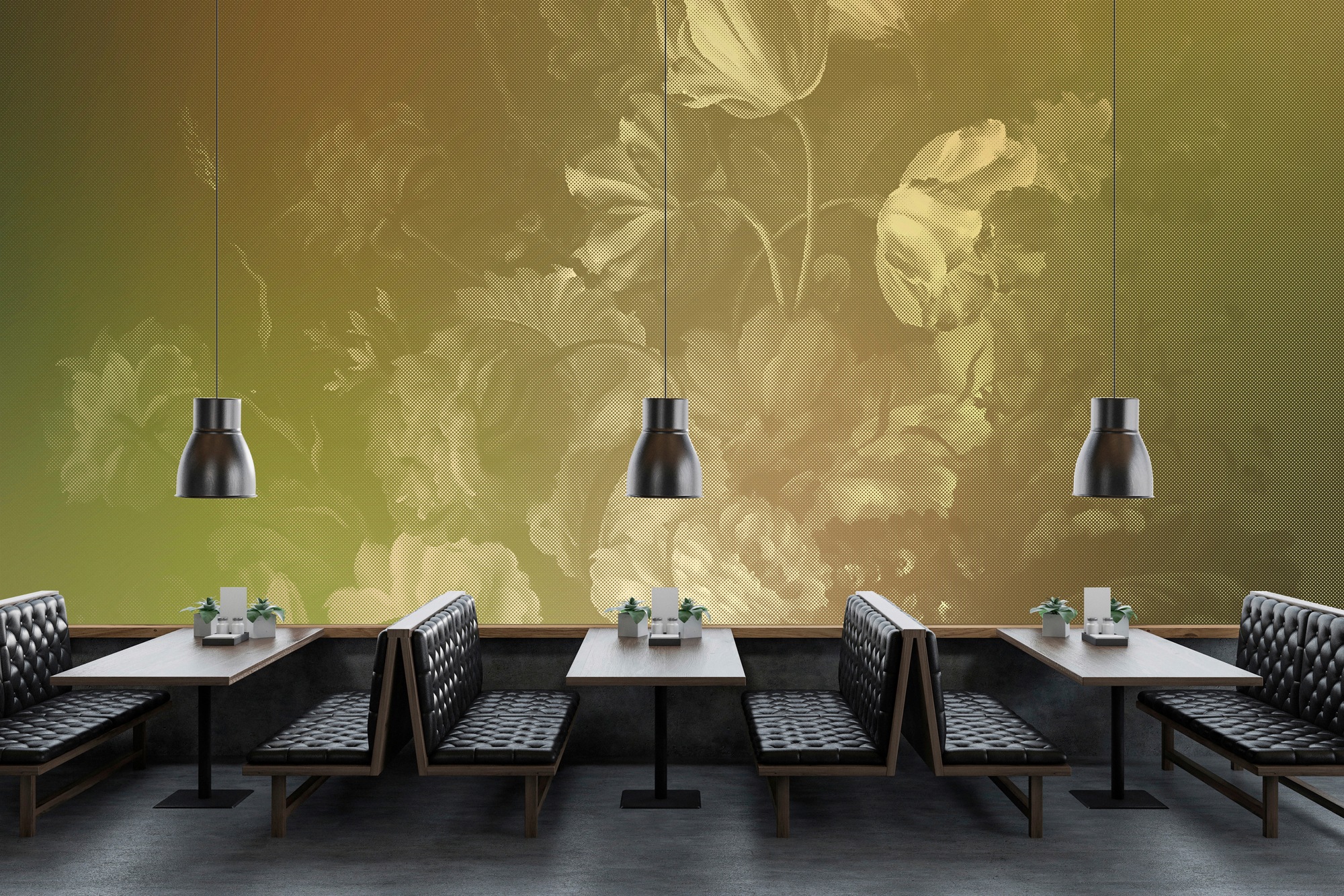 living walls Fototapete »Walls by Patel Dutch Pastel 2«, Vlies, Wand, Schräge