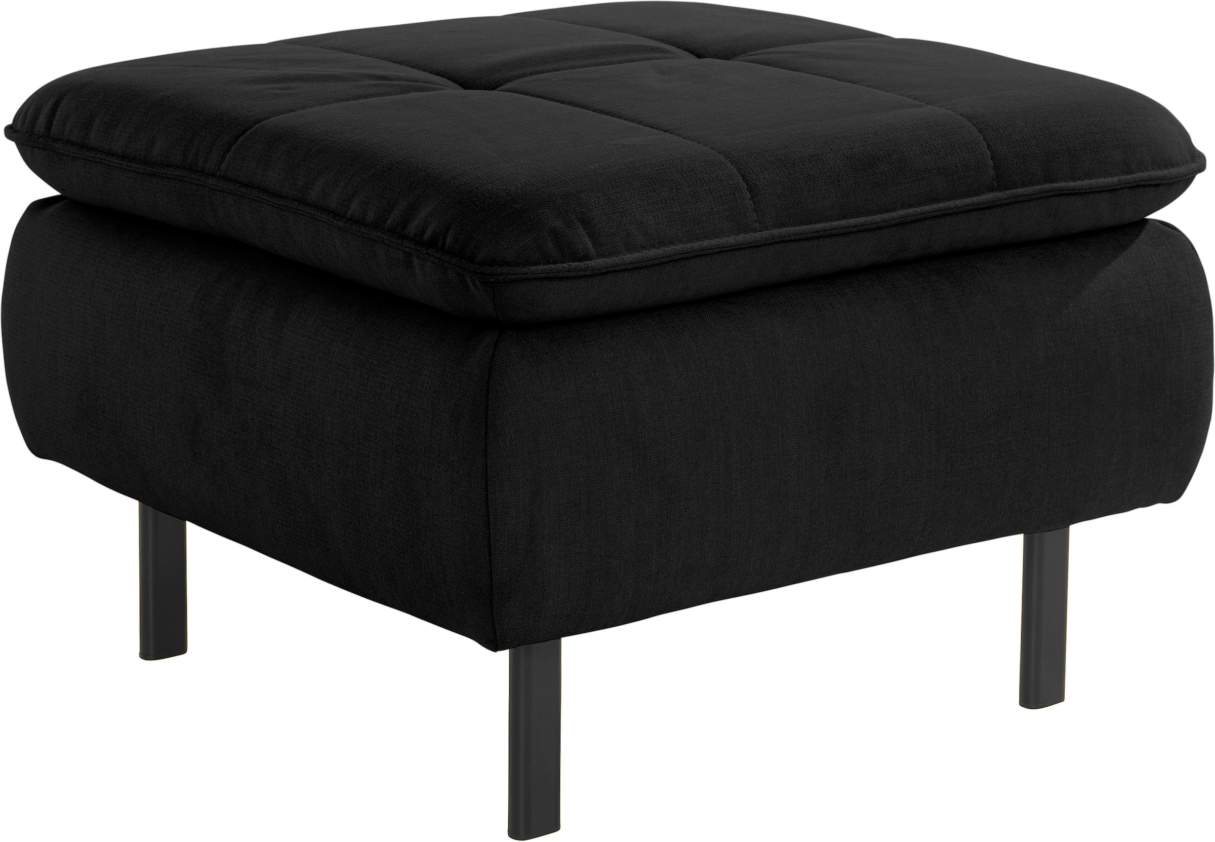 INOSIGN Polsterhocker »Birkholm«, passend zur Serie "Birkholm", B/T/H: 65/65/44 cm