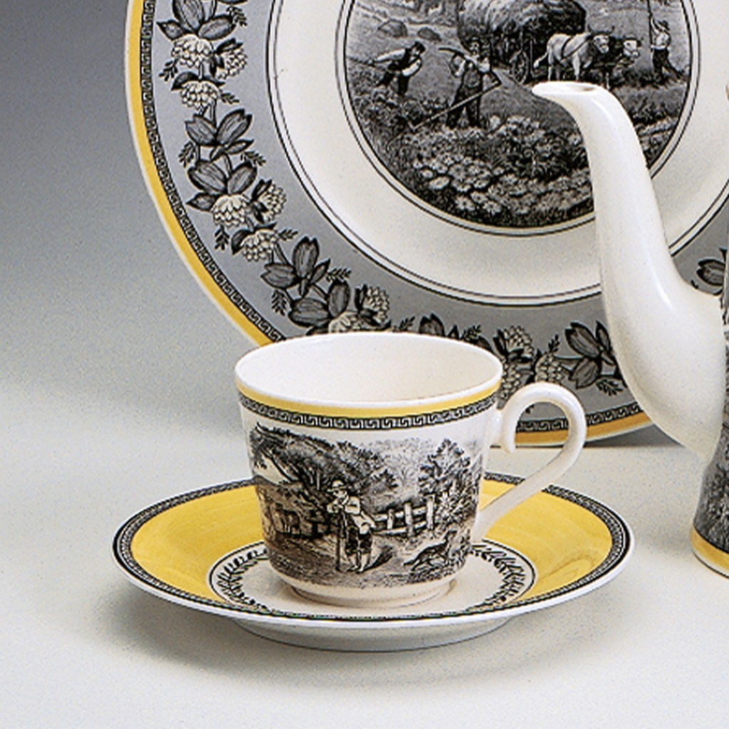 Villeroy & Boch Tasse »Kaffeetassen mit Untertassen Audun Ferme 150 ml 6er günstig online kaufen