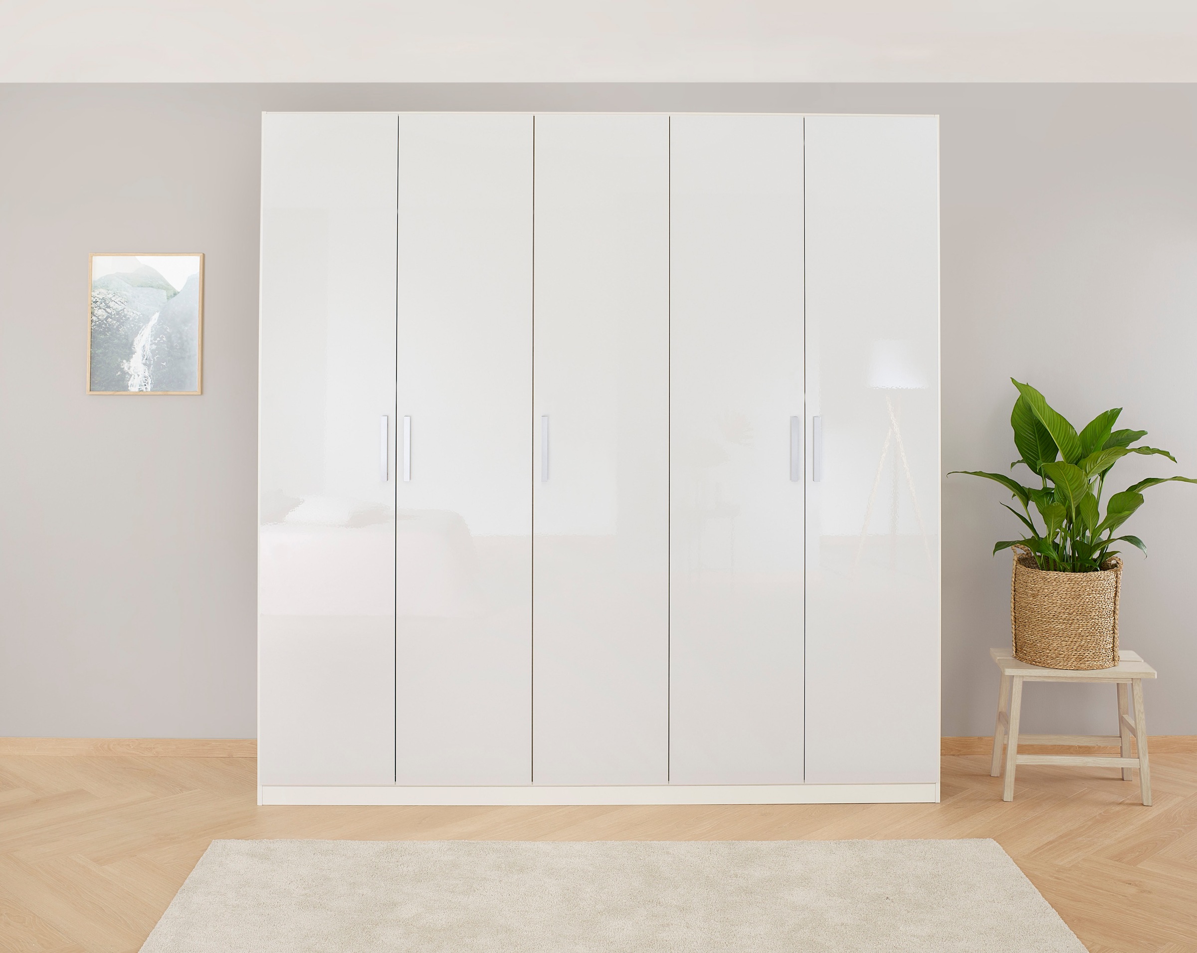 rauch Drehtürenschrank »Kleiderschrank Schrank Garderobe KOLUNA mit Hochgla günstig online kaufen