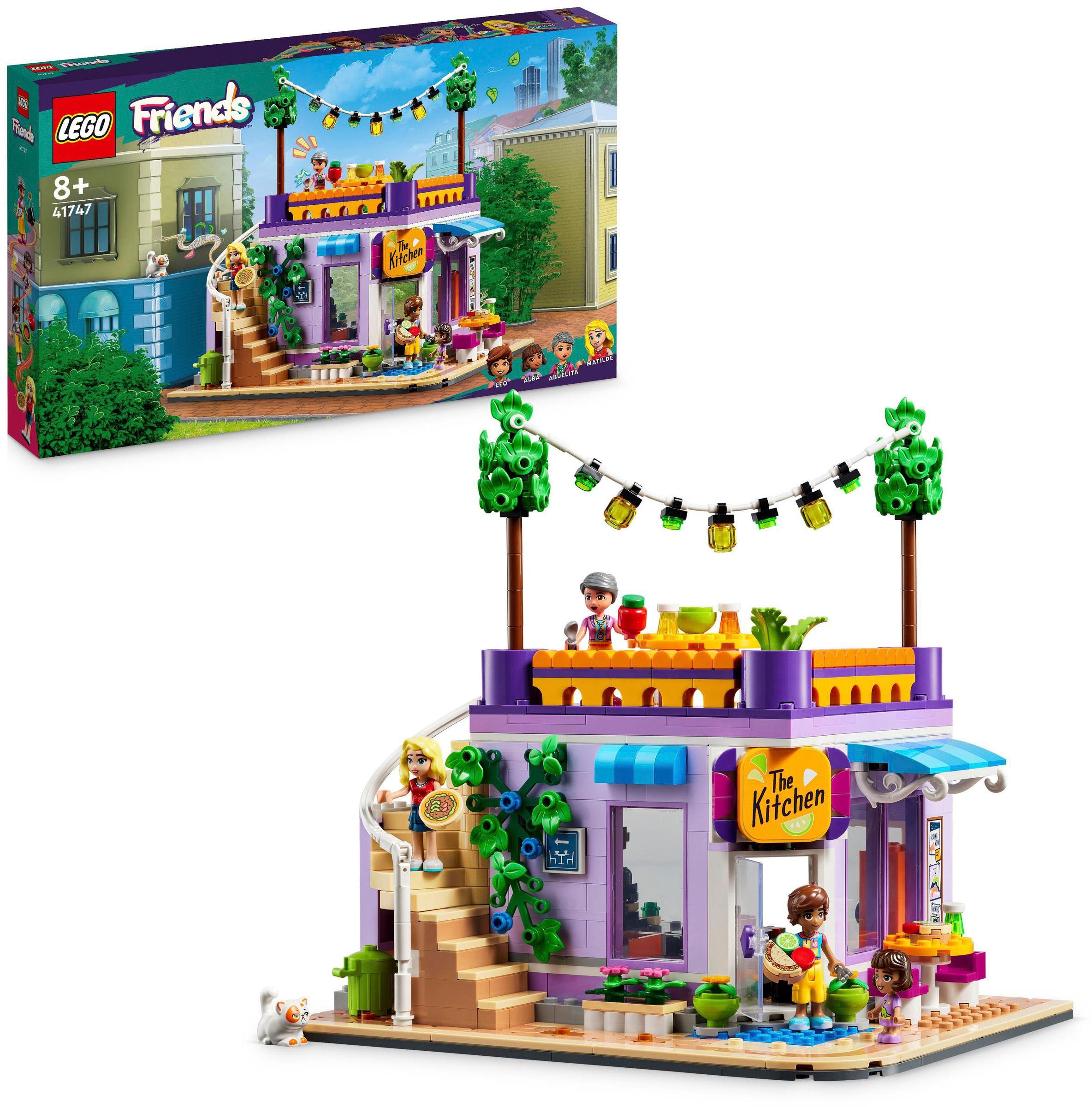 LEGO® Konstruktionsspielsteine »Heartlake City Gemeinschaftsküche (41747), LEGO® Friends«, (695 St.), Made in Europe