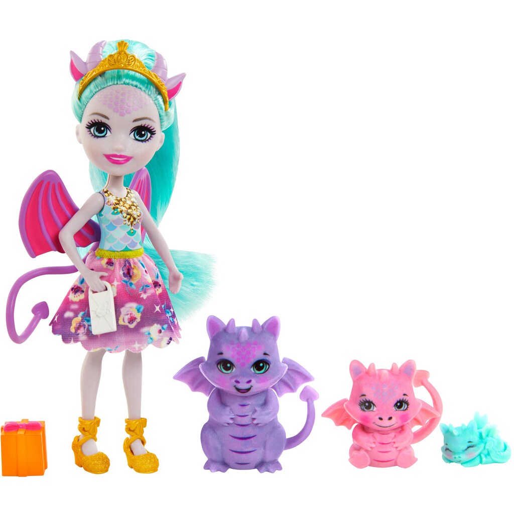 Enchantimals Anziehpuppe »Enchantimals - Royals Dragon Family«