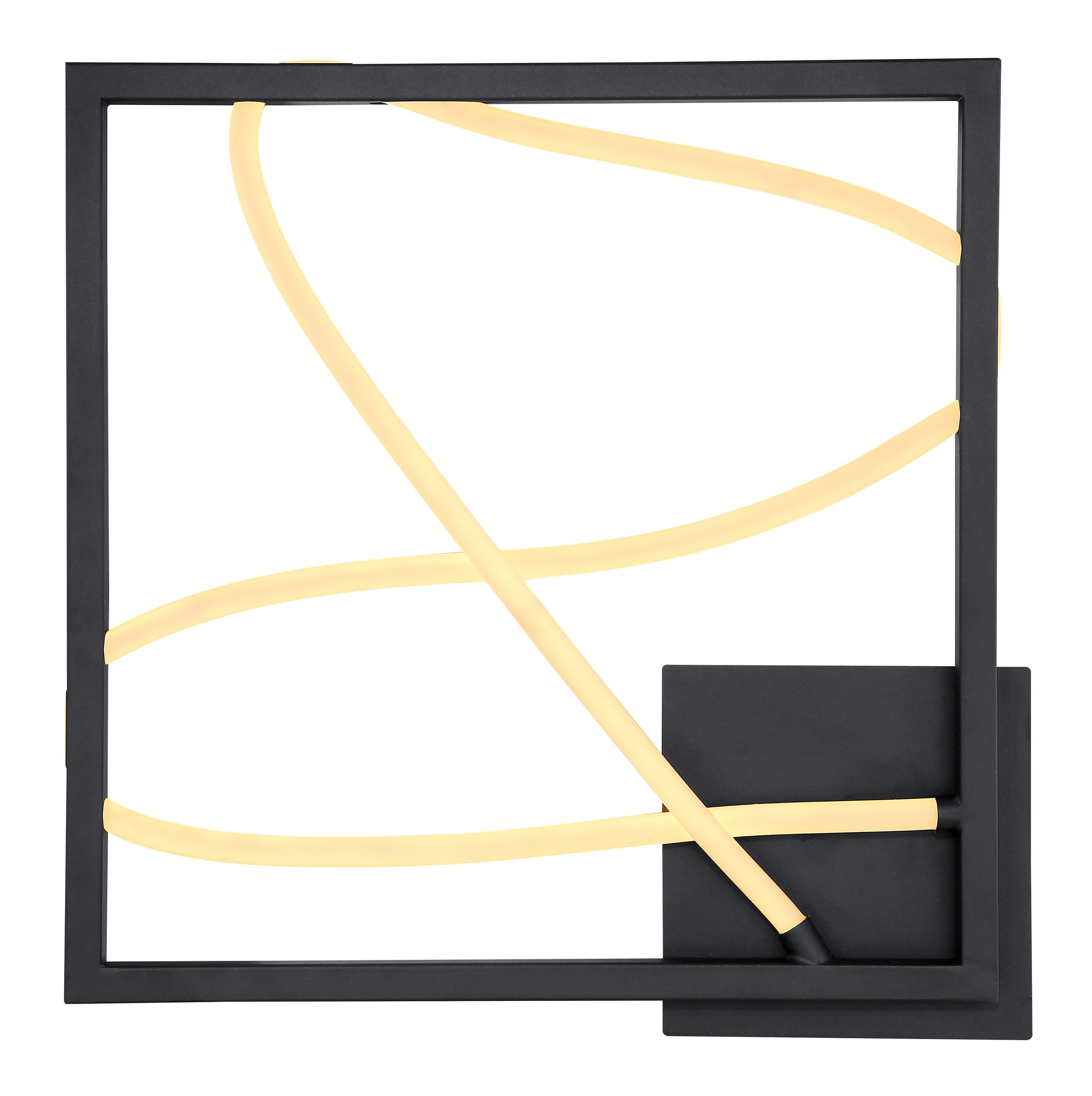 GLOBO LIGHTING LED Deckenleuchte »KAIA« LED-Modul Warmweiß Deckenlampe/Wohnzimmer/Schlafzimmer/modern