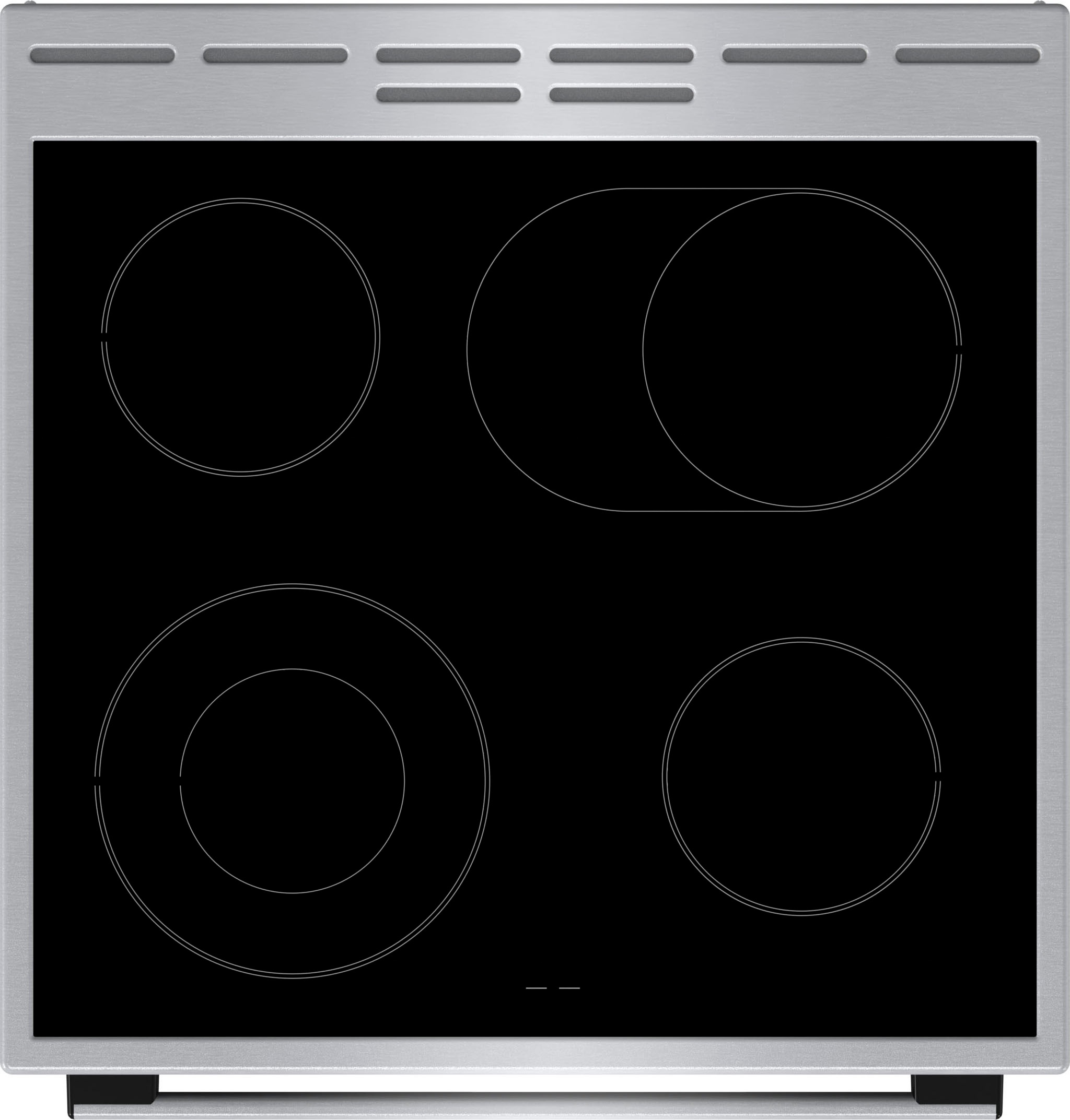 GORENJE Elektro-Standherd »GECS6C70XPA«, mit 2-fach-Teleskopauszug, Aqua Clean, Knusprig genießen – ganz ohne Extra-Kalorien - dank AirFry-Funktion