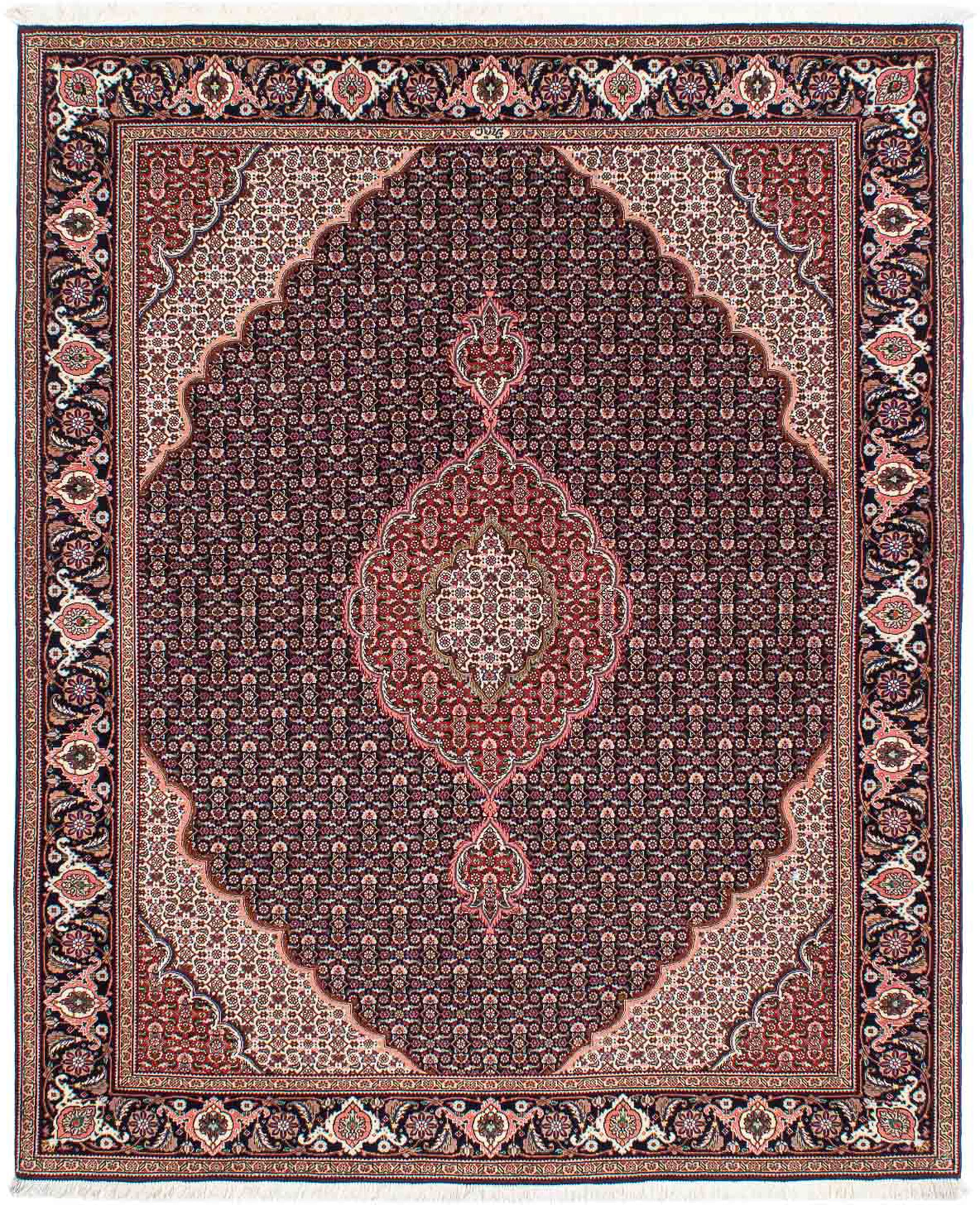 morgenland Orientteppich »Perser - Täbriz - 194 x 154 cm - hellbraun«, rech günstig online kaufen