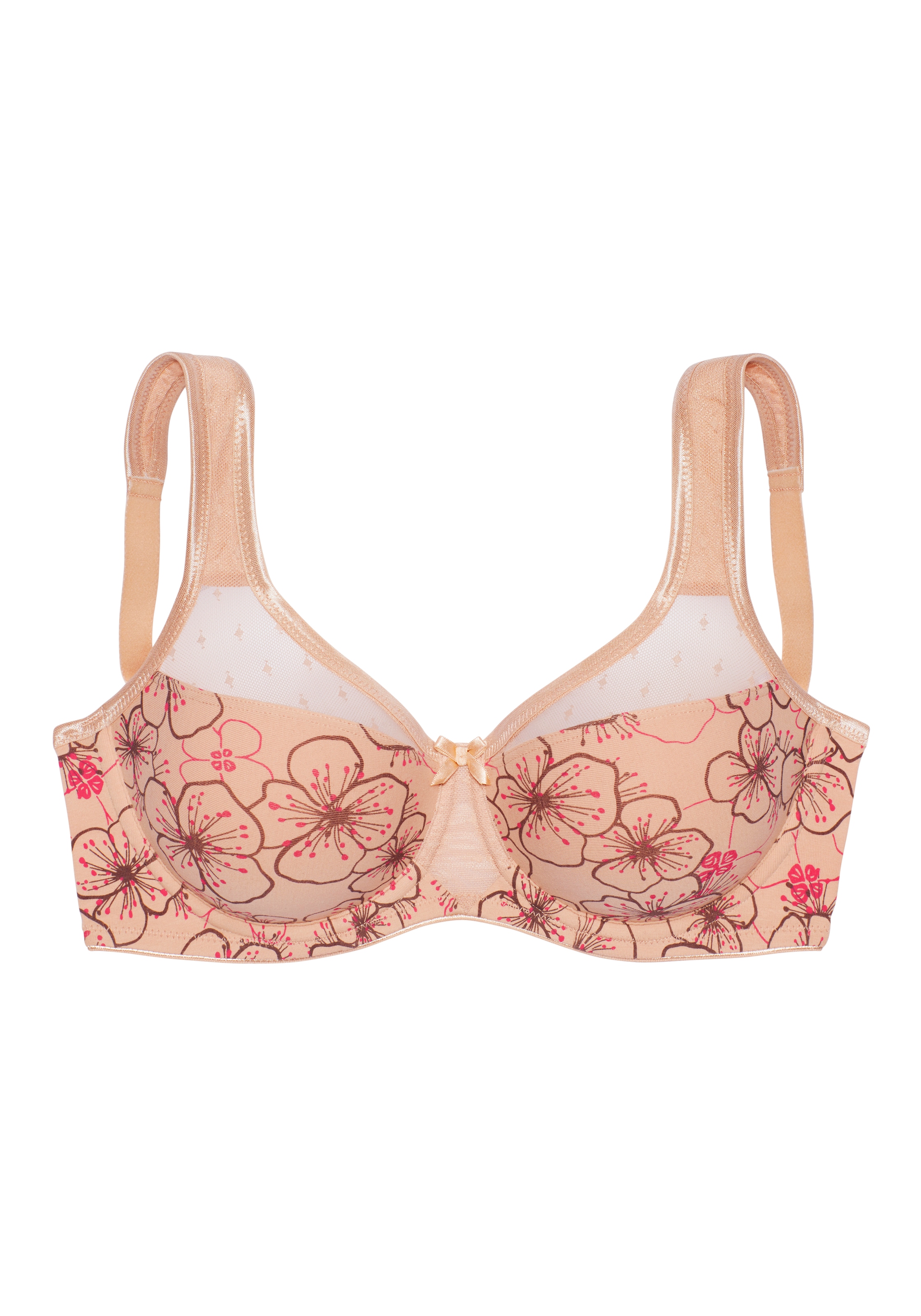 Nuance by Lascana Minimizer-BH mit Bügel & Baumwollqualität – ideal für große Größen