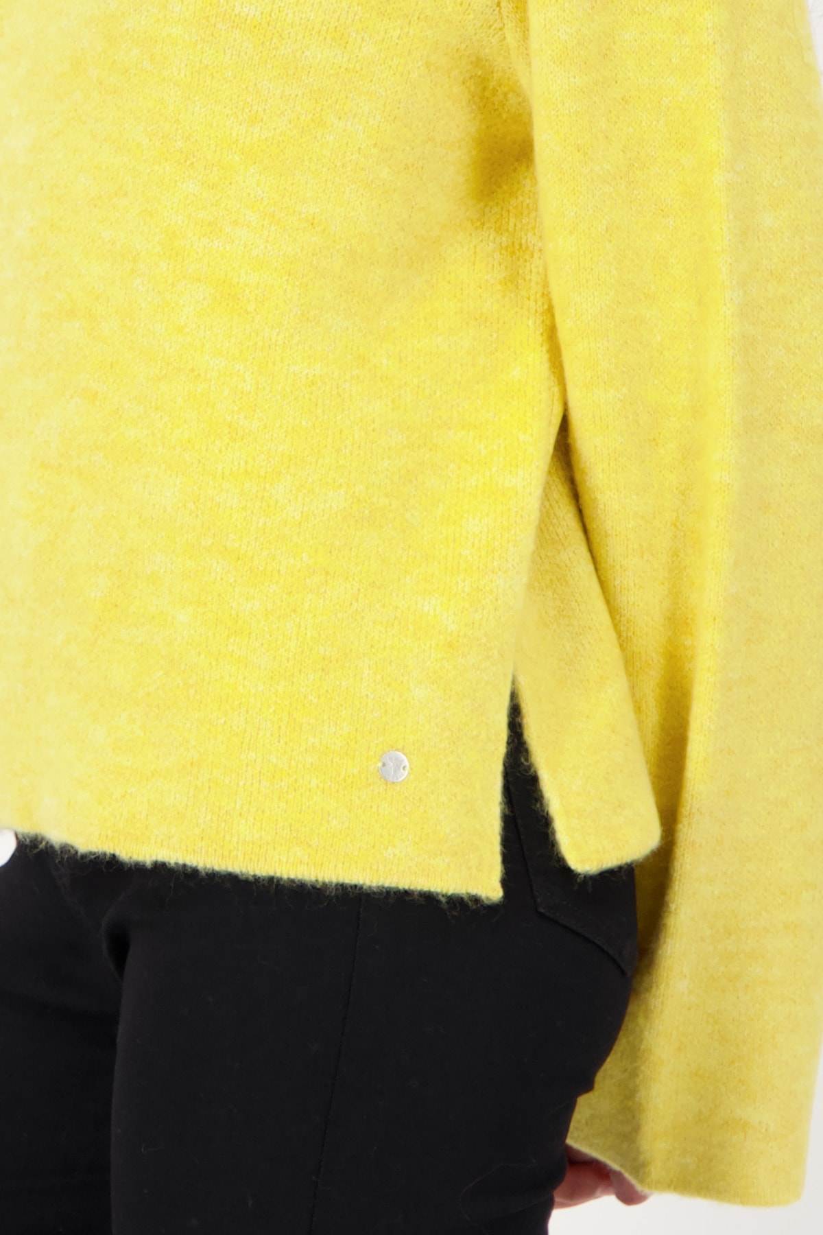 Monari Strickpullover Regular fit mit Stehkragen