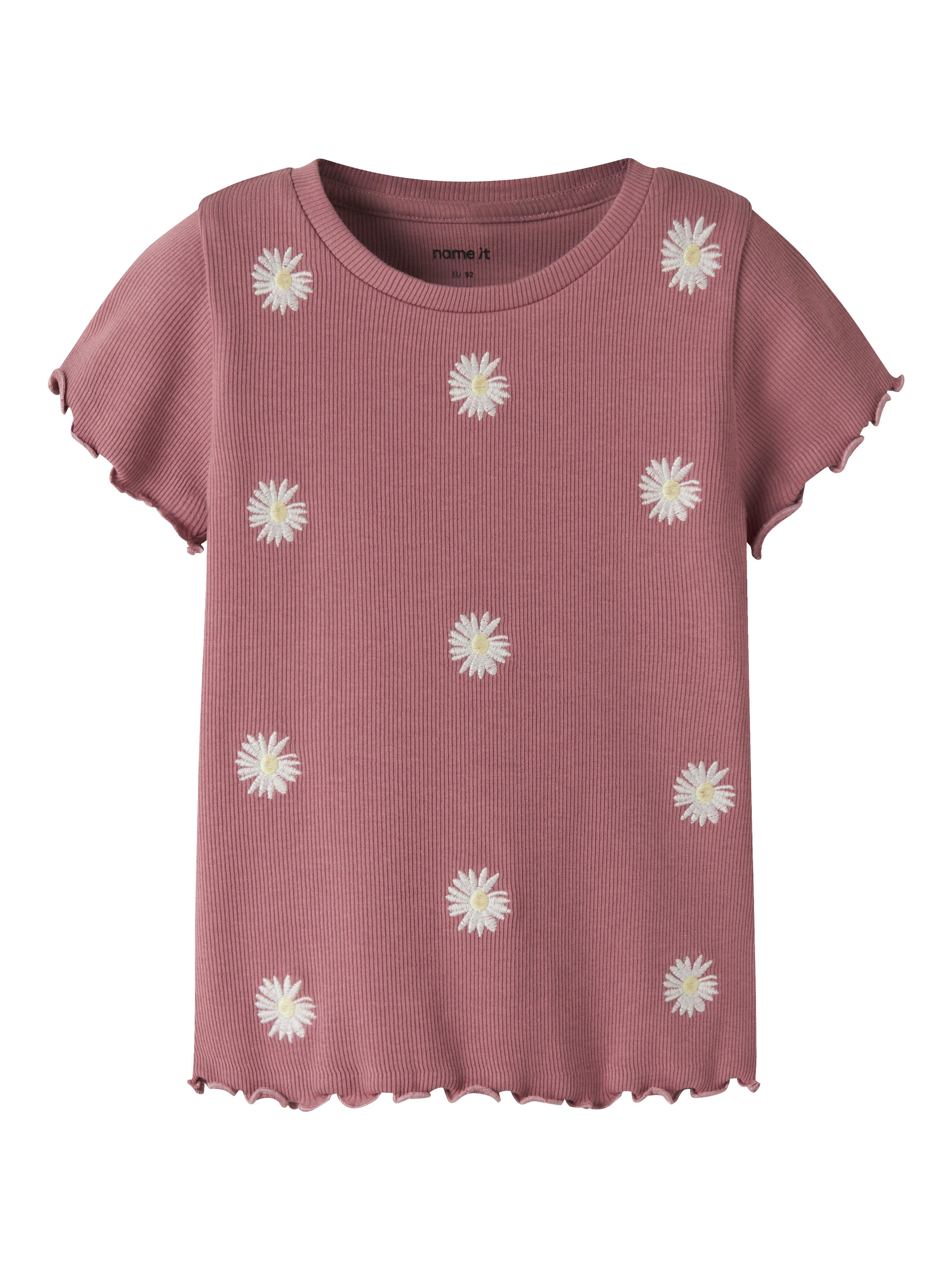 Name It T-Shirt »NMFJOLEMO SS SLIM TOP BOX« Baumwollmischung, slim fit
