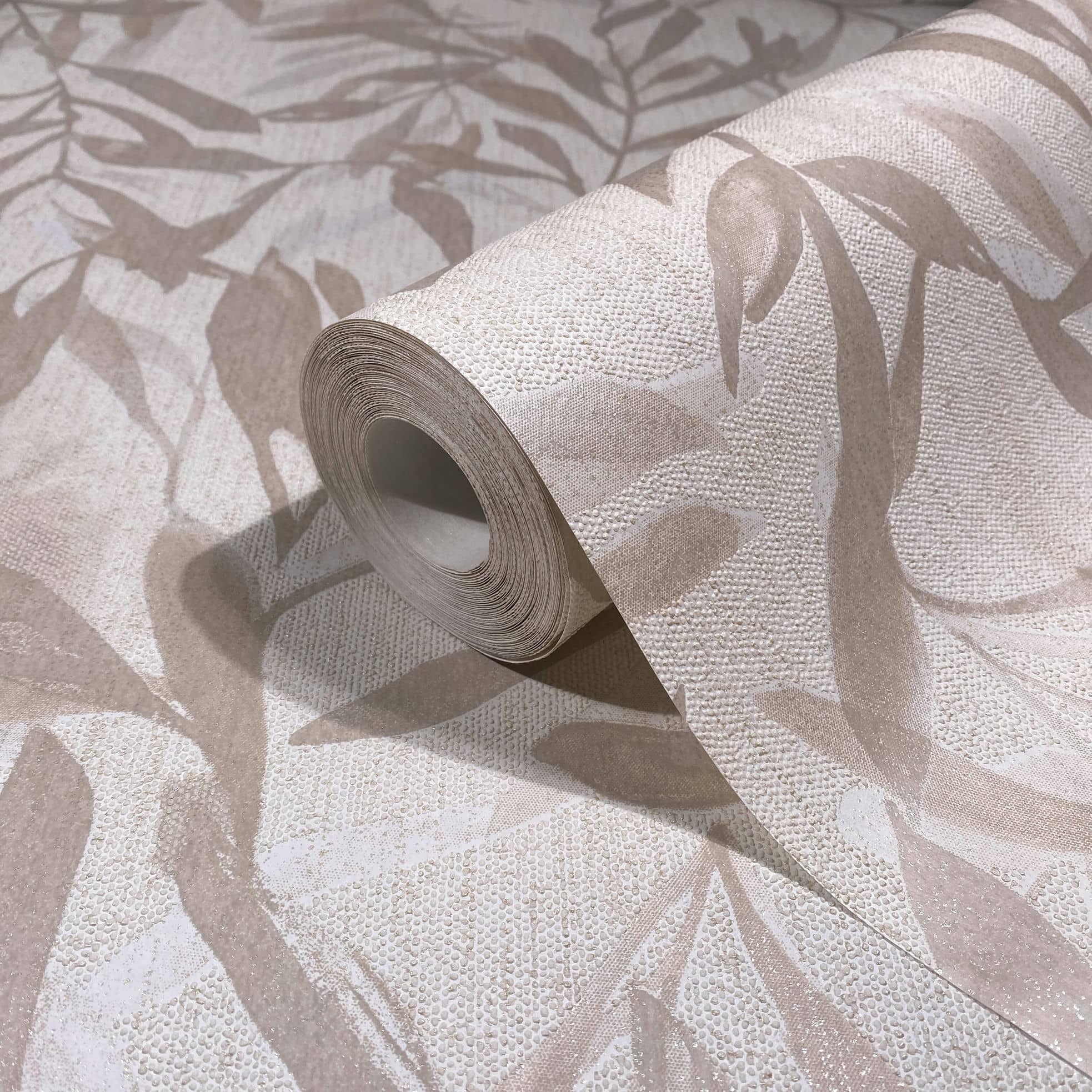 Marburg Vliestapete »Tapete Leaf Luxe« floral geprägt moderne Vliestapete für Wohnzimmer Schlafzimmer Küche