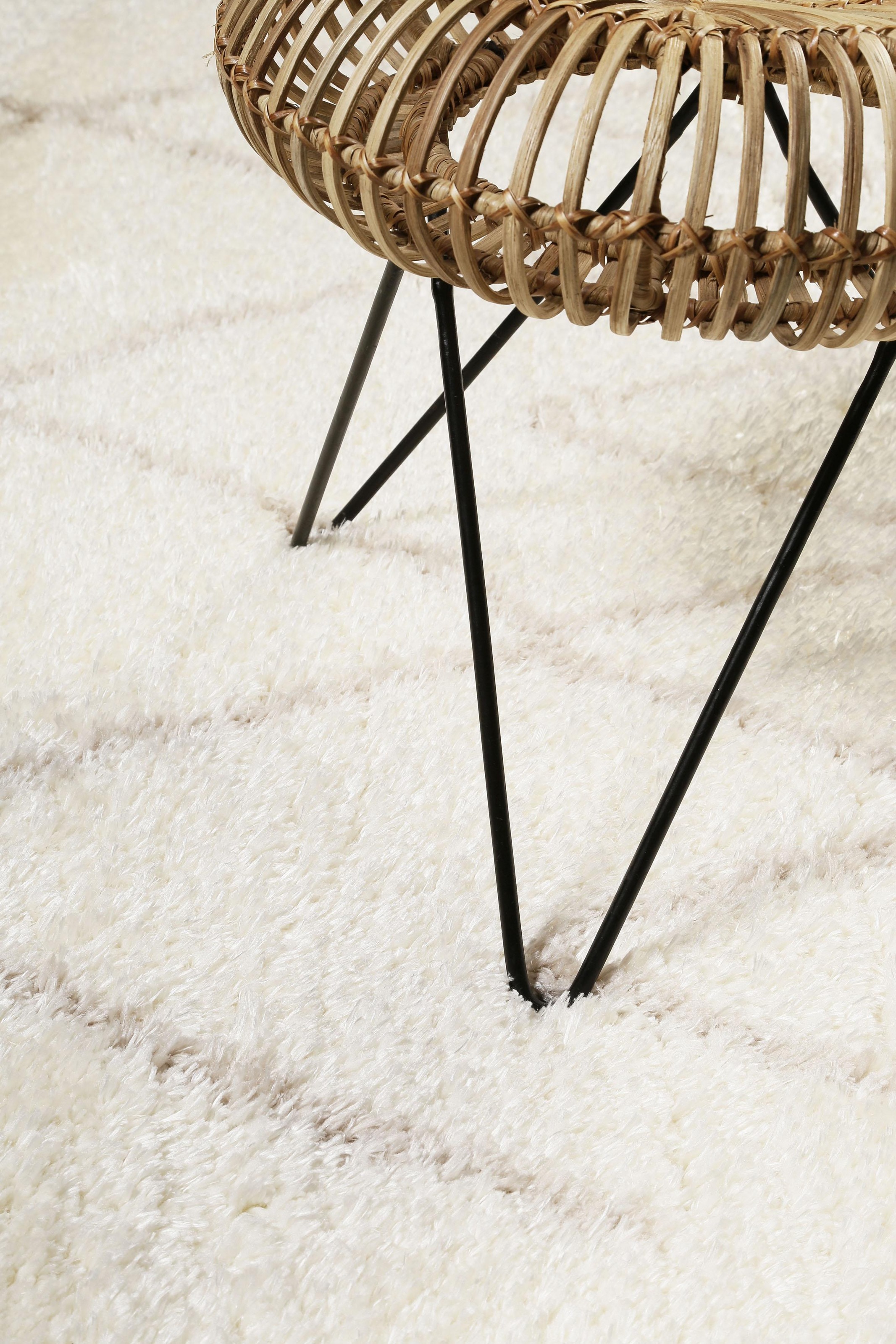 Wecon home Hochflor-Teppich »Afella«, rechteckig, 50 mm Höhe, Wohnzimmer