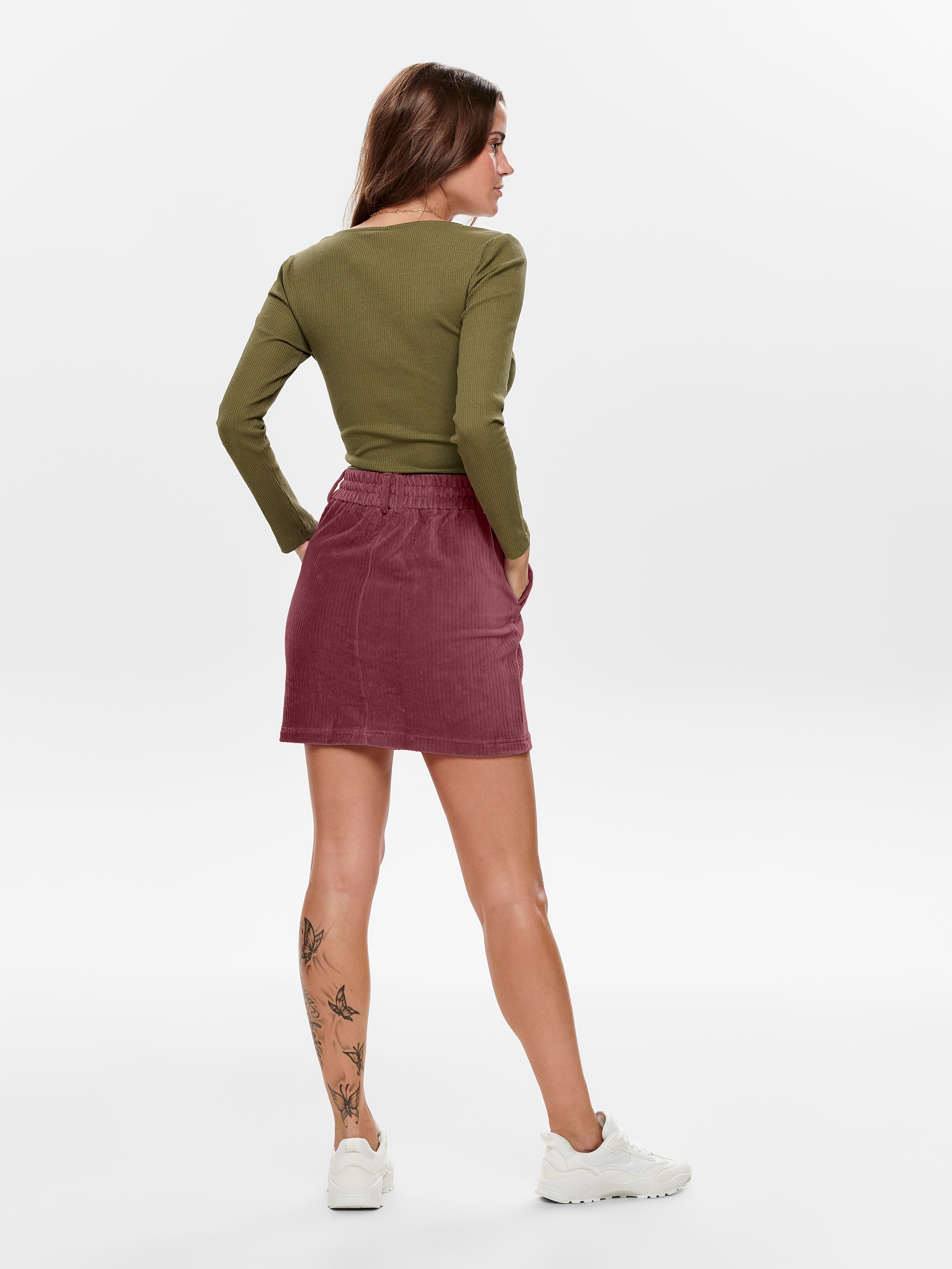 ONLY Cordrock »ONLPOPTRASH CORDEROY SKIRT PNT«