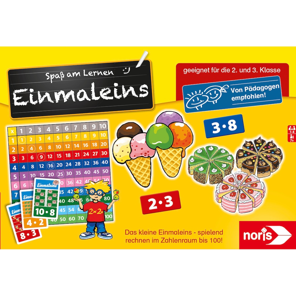 Noris Spiel »Einmaleins«, Made in Germany