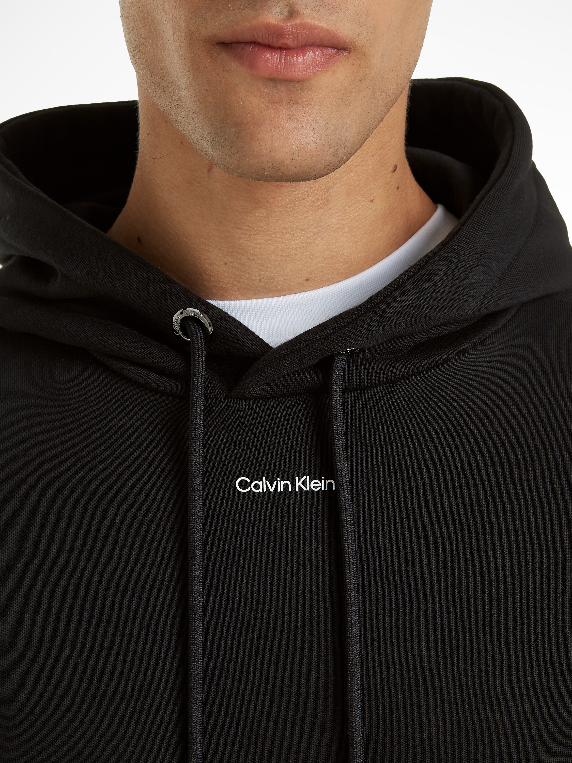 Calvin Klein Kapuzensweatshirt »NANO LOGO HOODIE«, mit Logoschritftzug