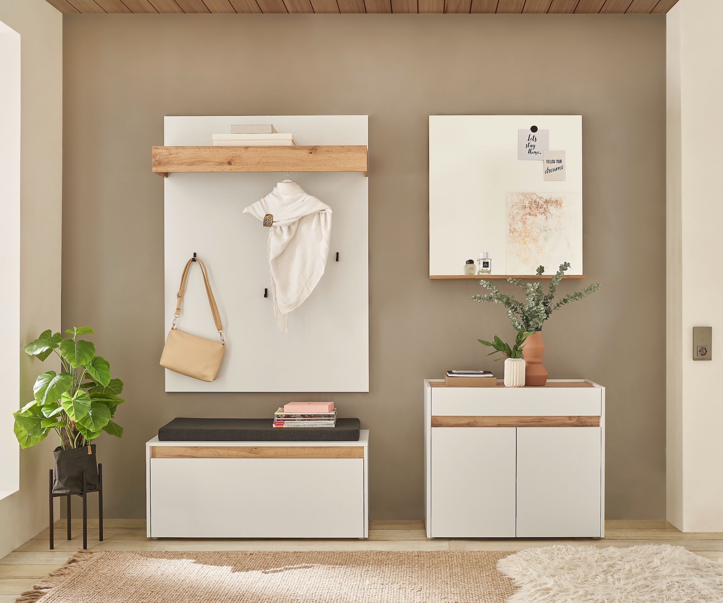 INOSIGN Garderoben-Set »GIRON/CiTY, moderne Garderobe, Komplettset mit viel günstig online kaufen