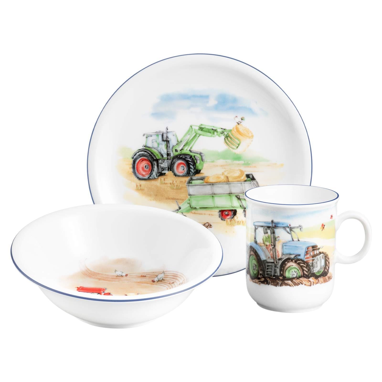 Seltmann Weiden Kindergeschirr-Set »Kindergeschirr Set Compact Mein Traktor günstig online kaufen