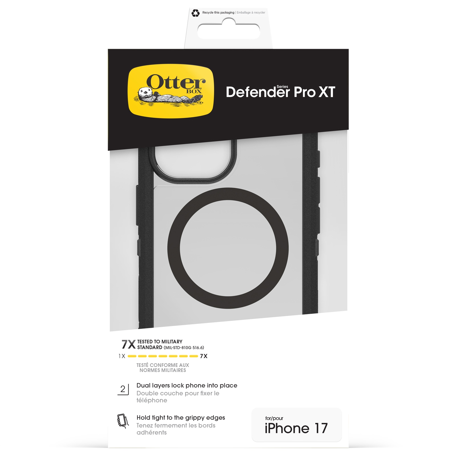 Otterbox Handyhülle »Defender Series Pro XT für Apple iPhone 17« Apple iPhone 17 Backcover, Schutzhülle, Handyschutzhülle, Case, Schutzcase, stoßfest