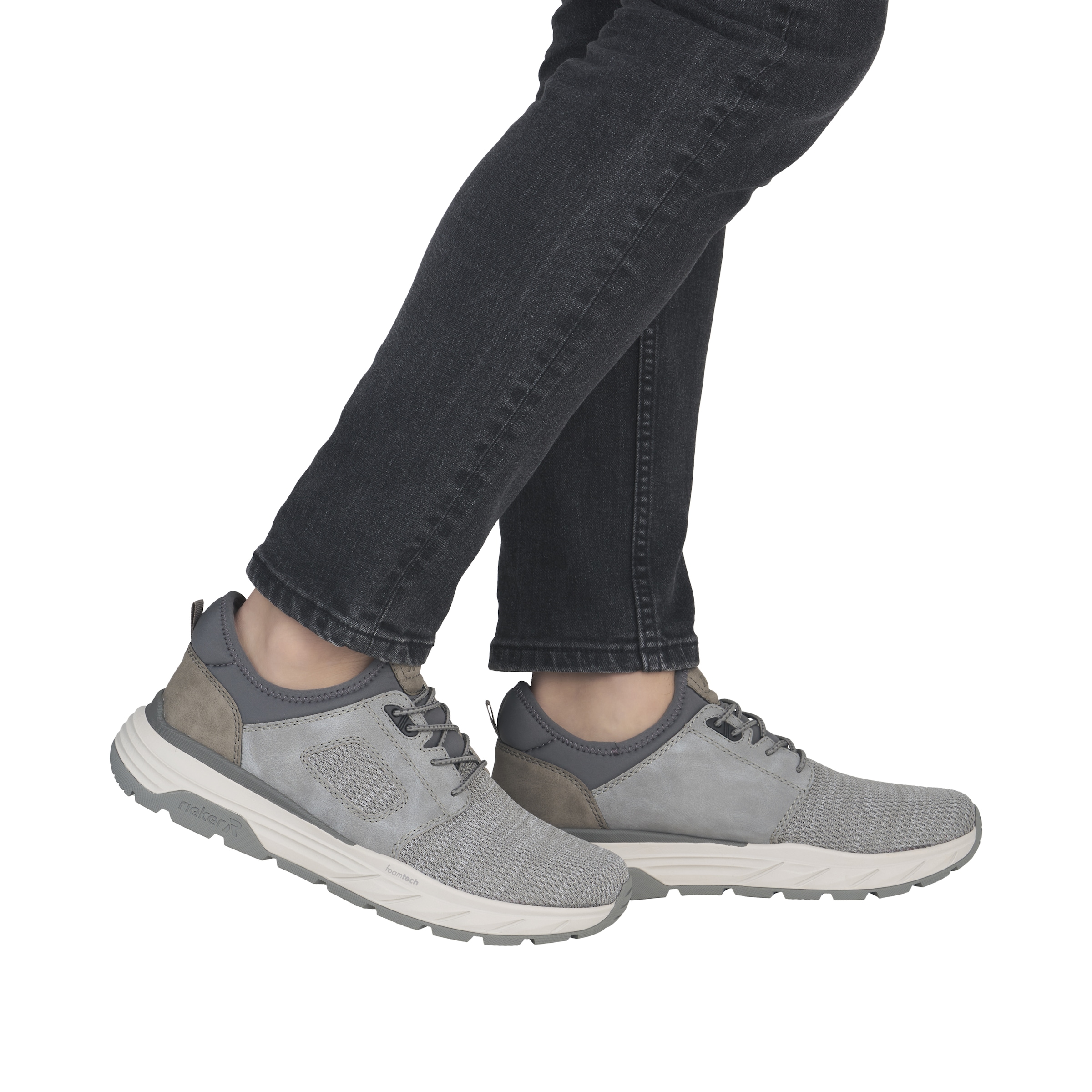 Rieker Slip-On Sneaker  Slipper, Schlupfschuh, Halbschuh, Freizeitsneaker mit Gummizug