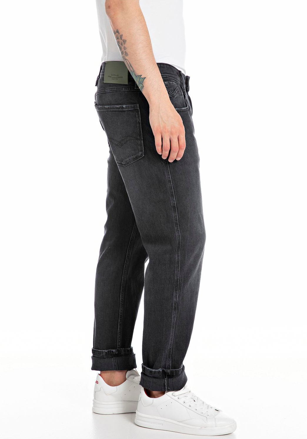 Replay Slim-fit-Jeans »ANBASS HYPERFLEX BIO«